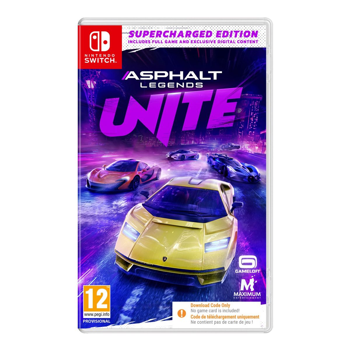 Asphalt Legends Unite Supercharged Edition - Code de Téléchargement