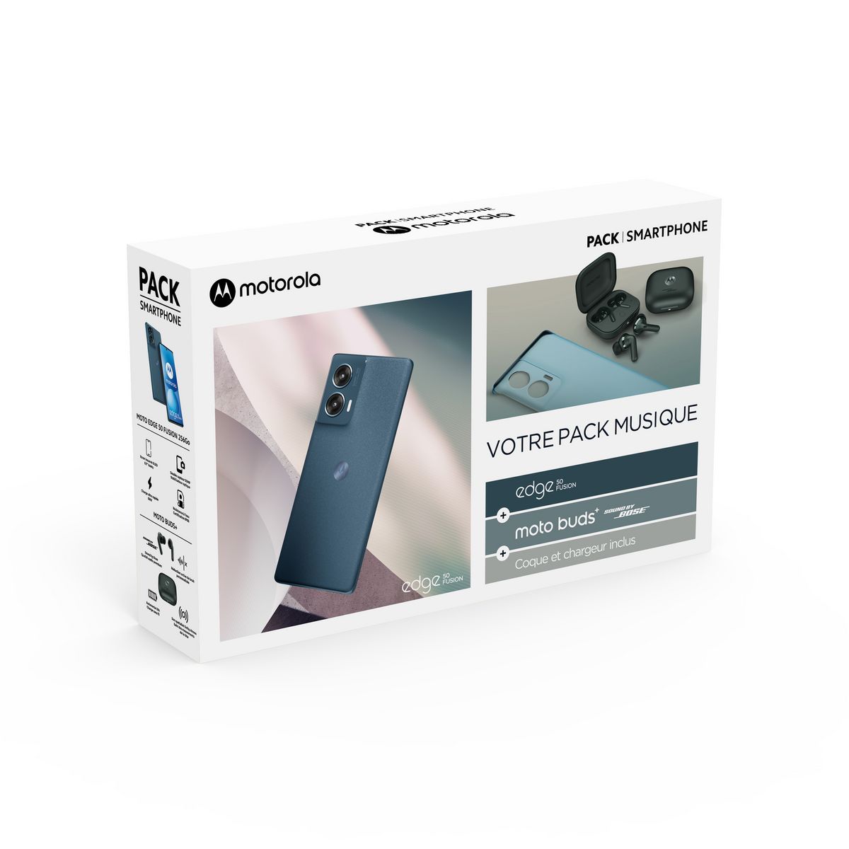 MOTOROLA Pack Edge 50 Fusion + Buds Plus