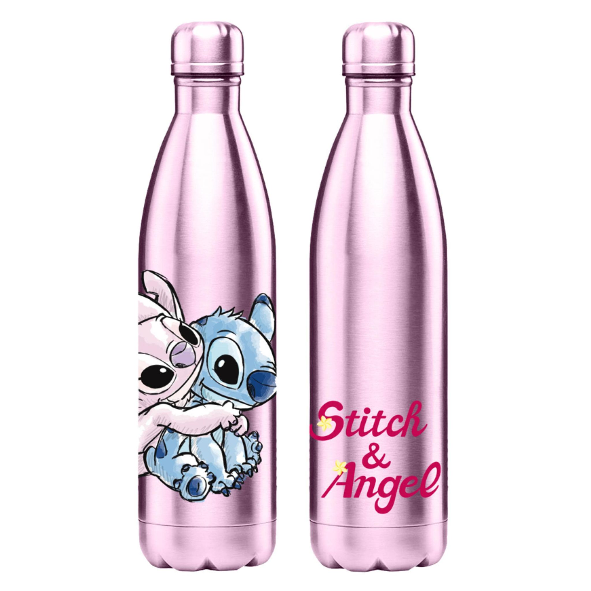 DISNEY Bouteille isotherme 500ml Stitch & Angel