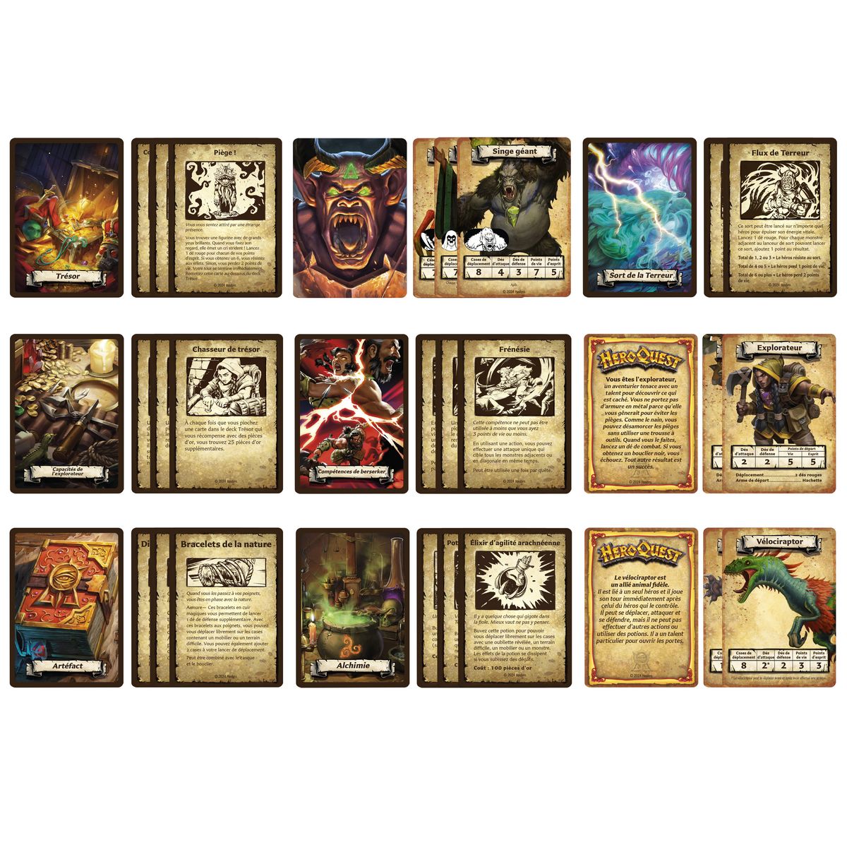 HASBRO HeroQuest Pack de quête Les jungles de Delthrak