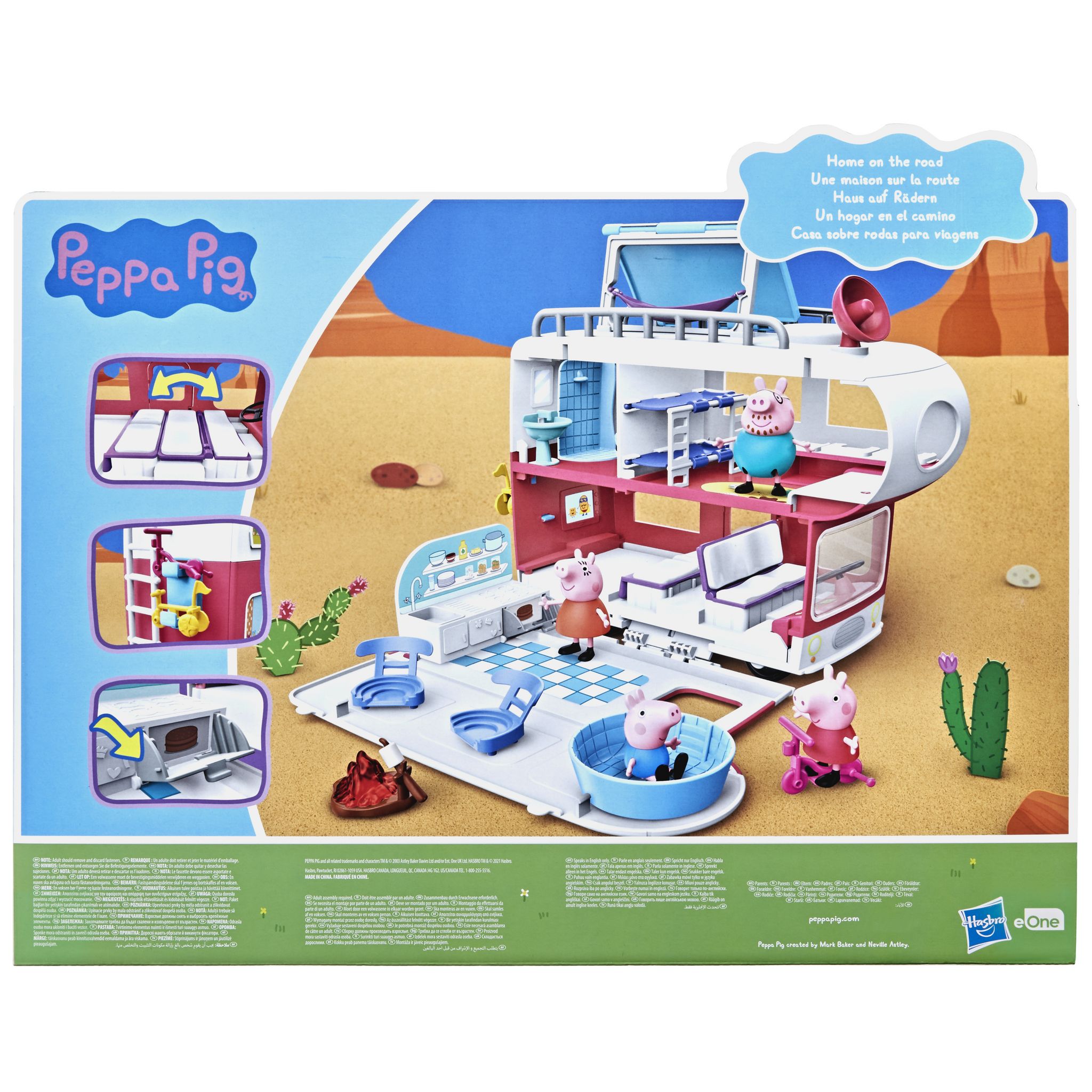 Voir la diapositive 3 : HASBRO Peppa Pig Le Camping car