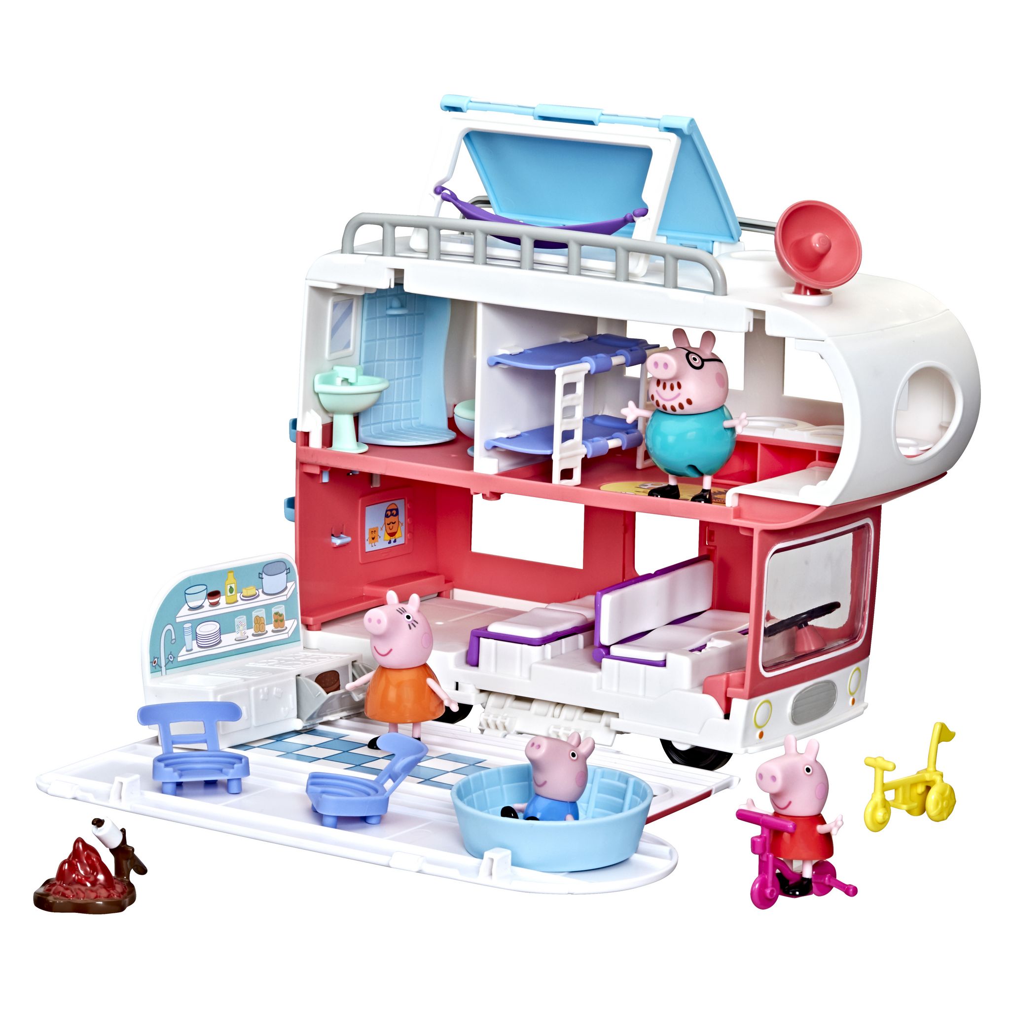 Voir la diapositive 5 : HASBRO Peppa Pig Le Camping car