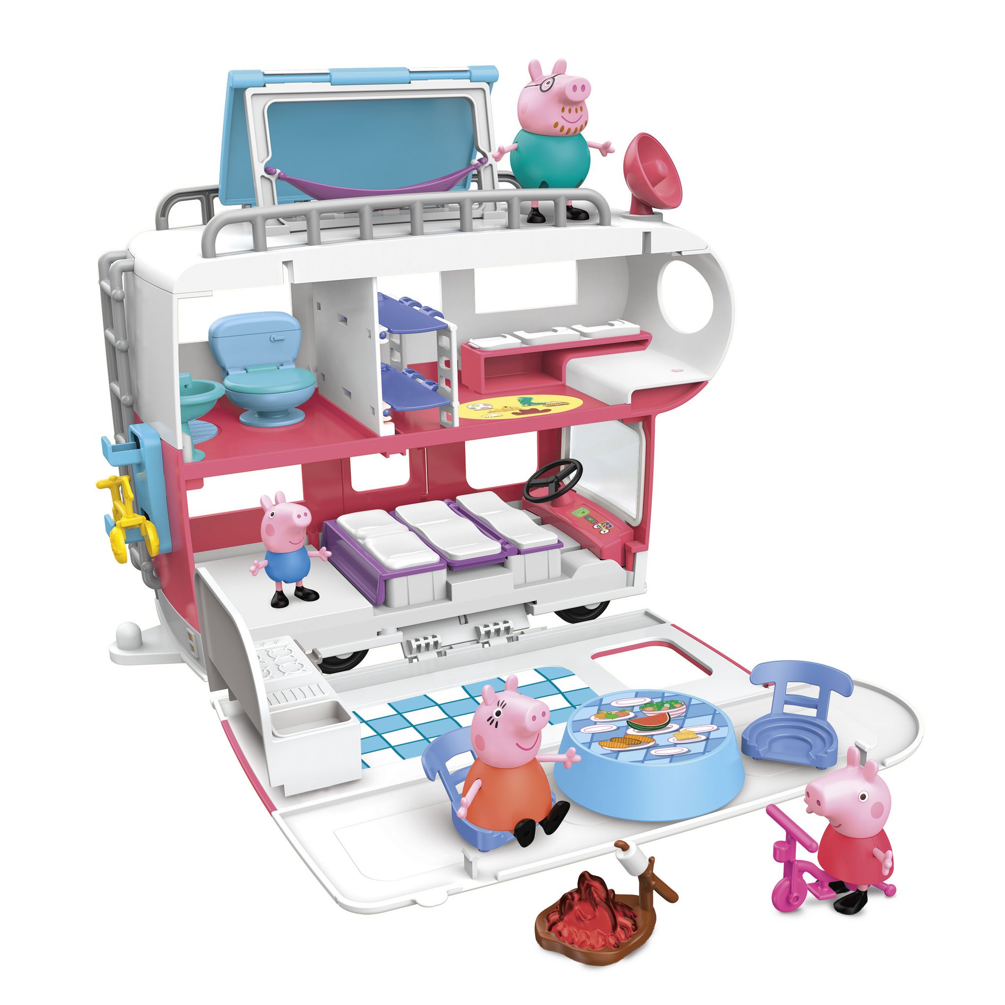 Voir la diapositive 7 : HASBRO Peppa Pig Le Camping car