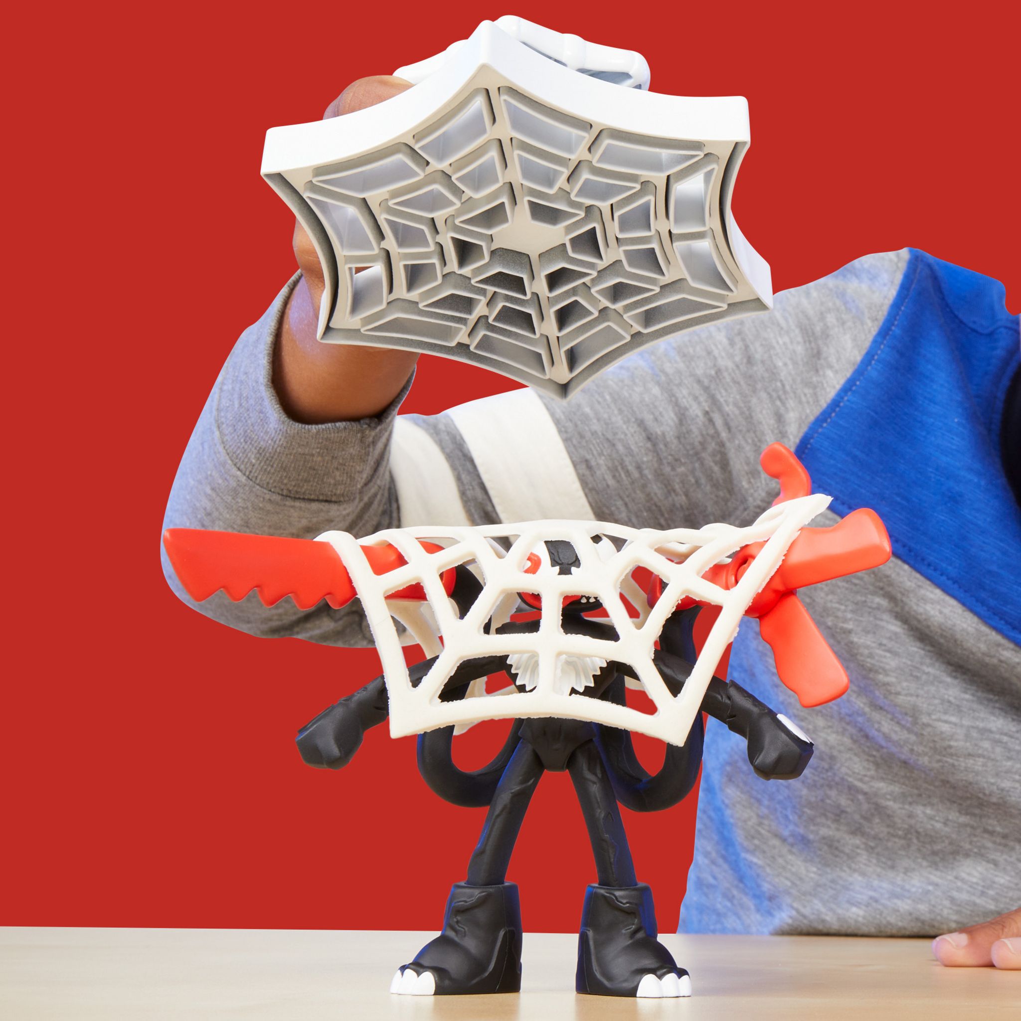 Voir la diapositive 7 : HASBRO Pâte à modeler Spider Man Attaque tranchante Marvel Play Doh