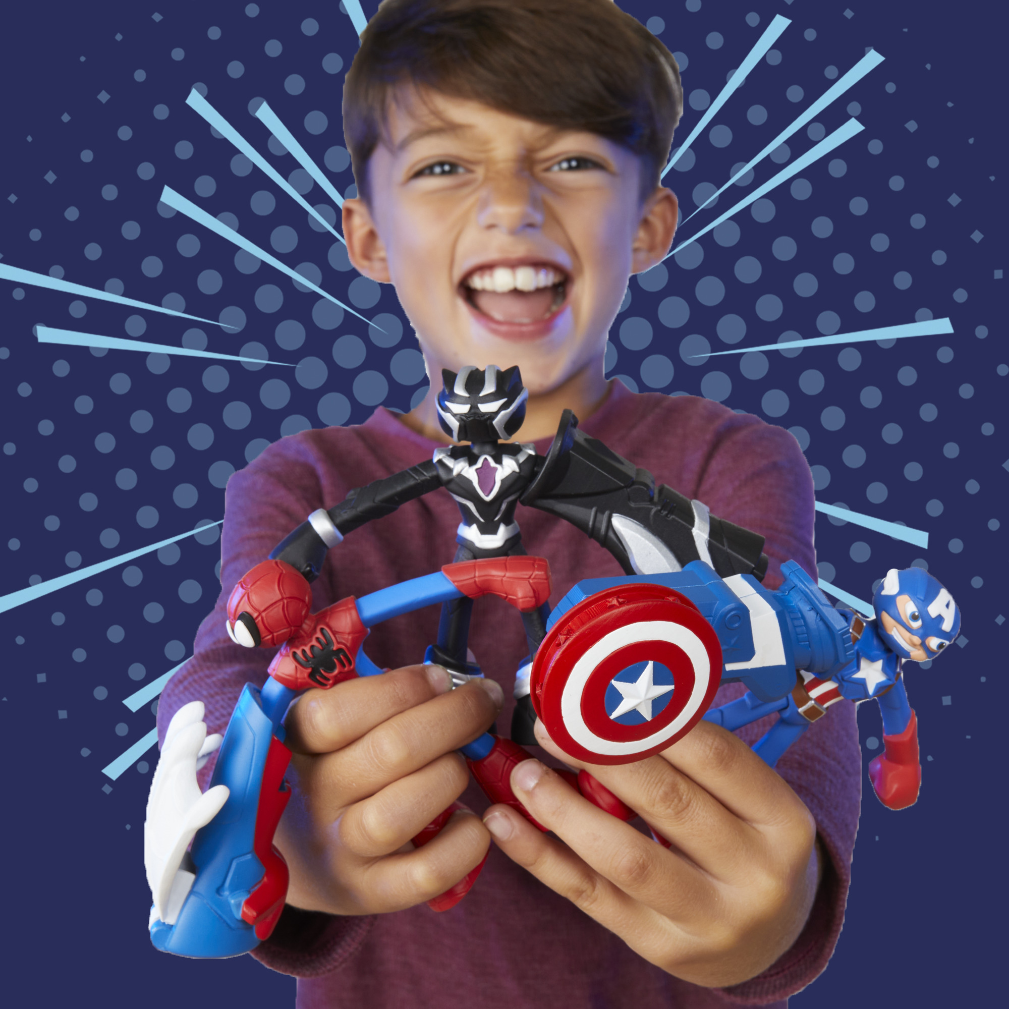 Voir la diapositive 5 : HASBRO Pâte à modeler Marvel Hulk Écrase Tout  Play Doh