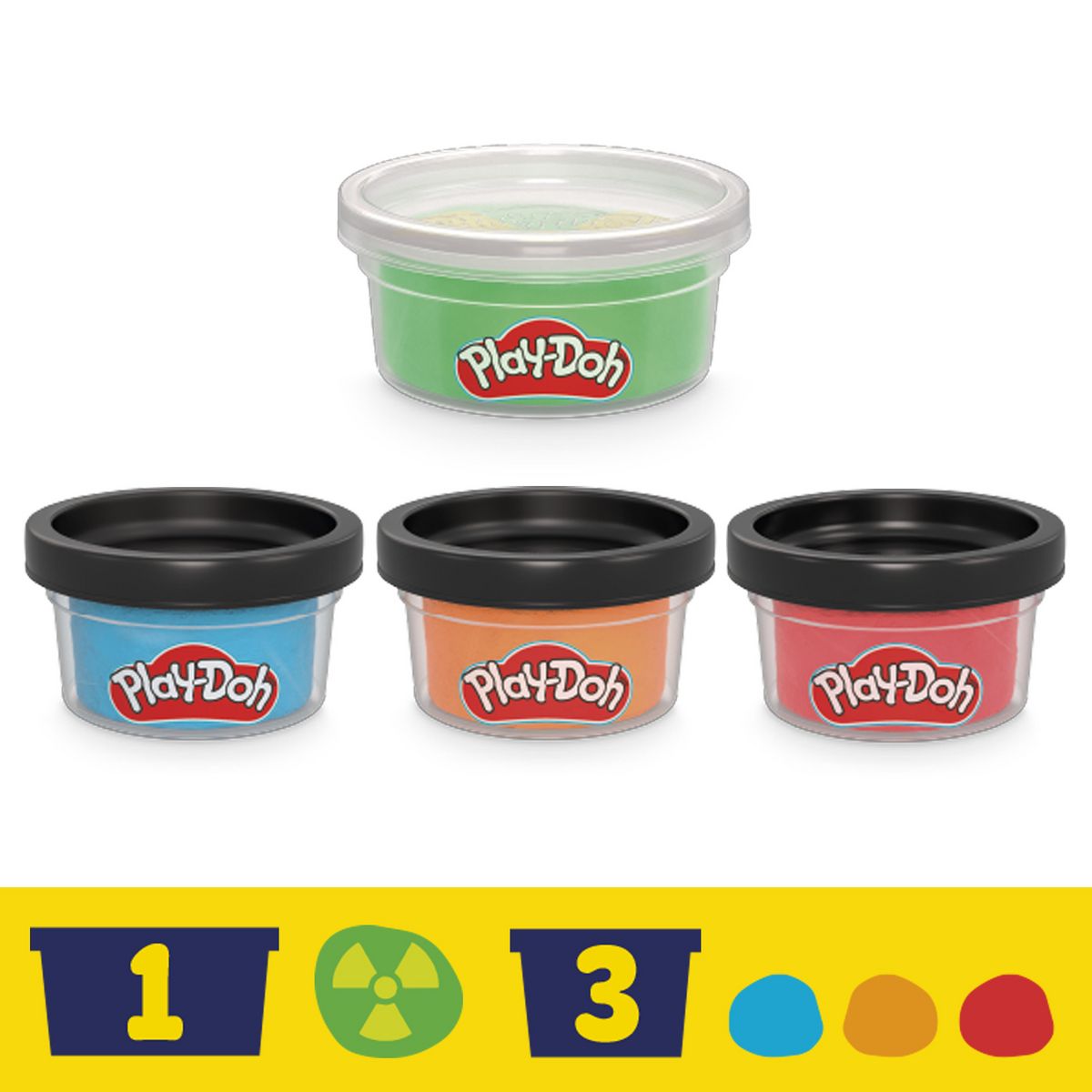 HASBRO Pâte à modeler Marvel Hulk Écrase Tout  Play Doh