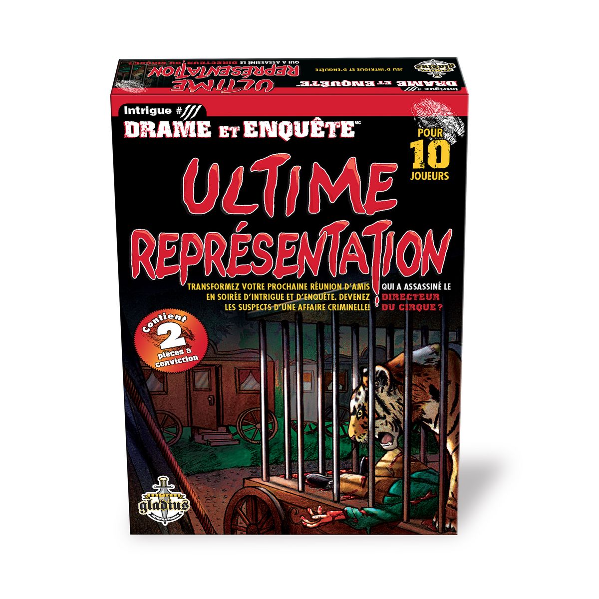 GLADIUS Jeu Ultime Représentation -Drame et Enquête