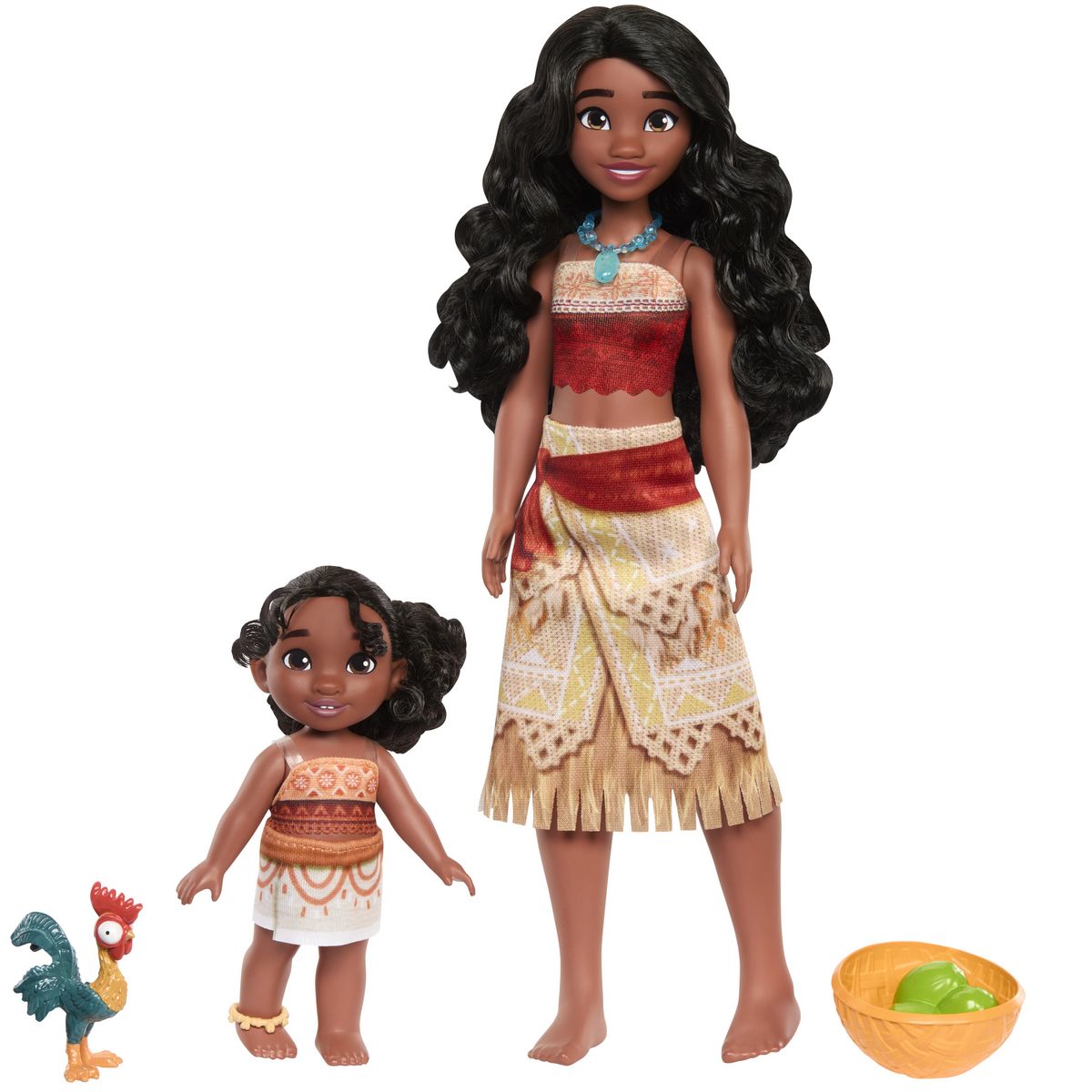 MATTEL Poupée Vaiana 2 Pack 2 sœurs
