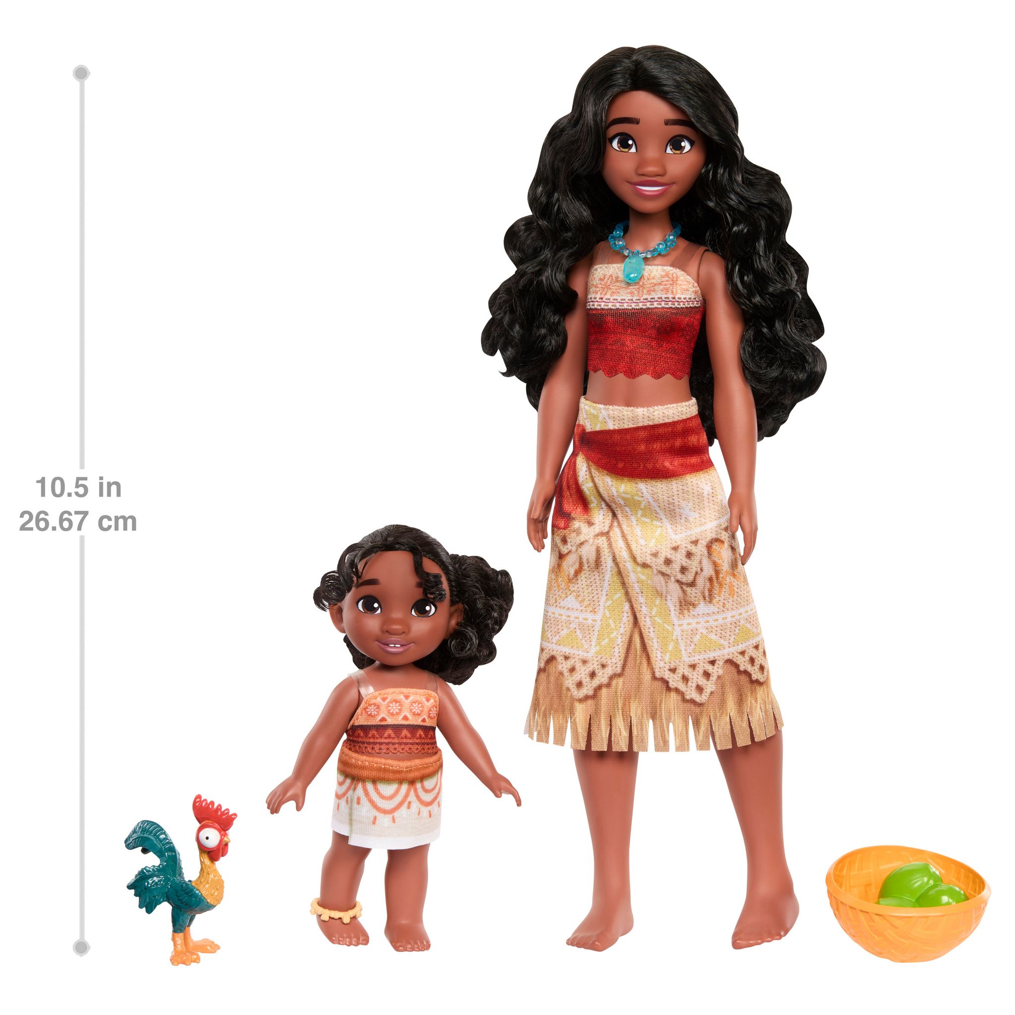 Voir la diapositive 6 : MATTEL Poupée Vaiana 2 Pack 2 sœurs
