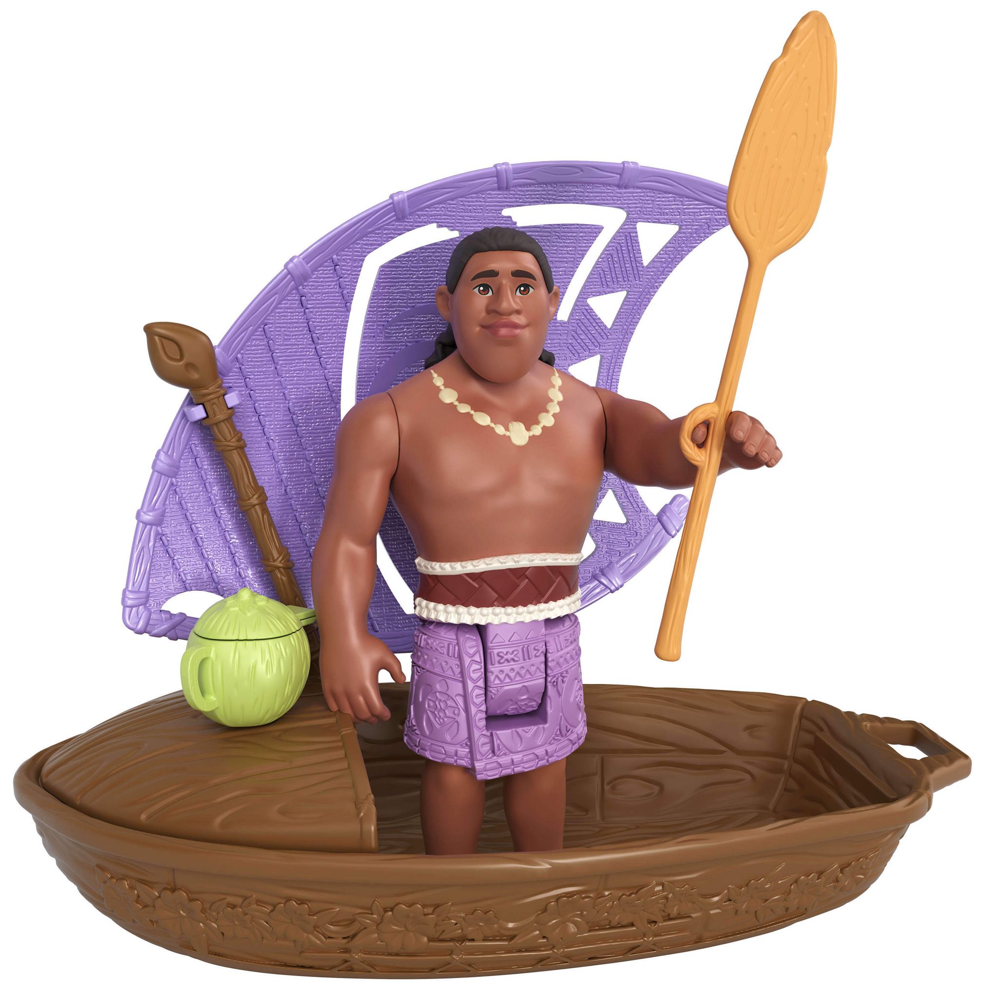 Voir la diapositive 4 : MATTEL Pirogues Vaiana 2 Surprise