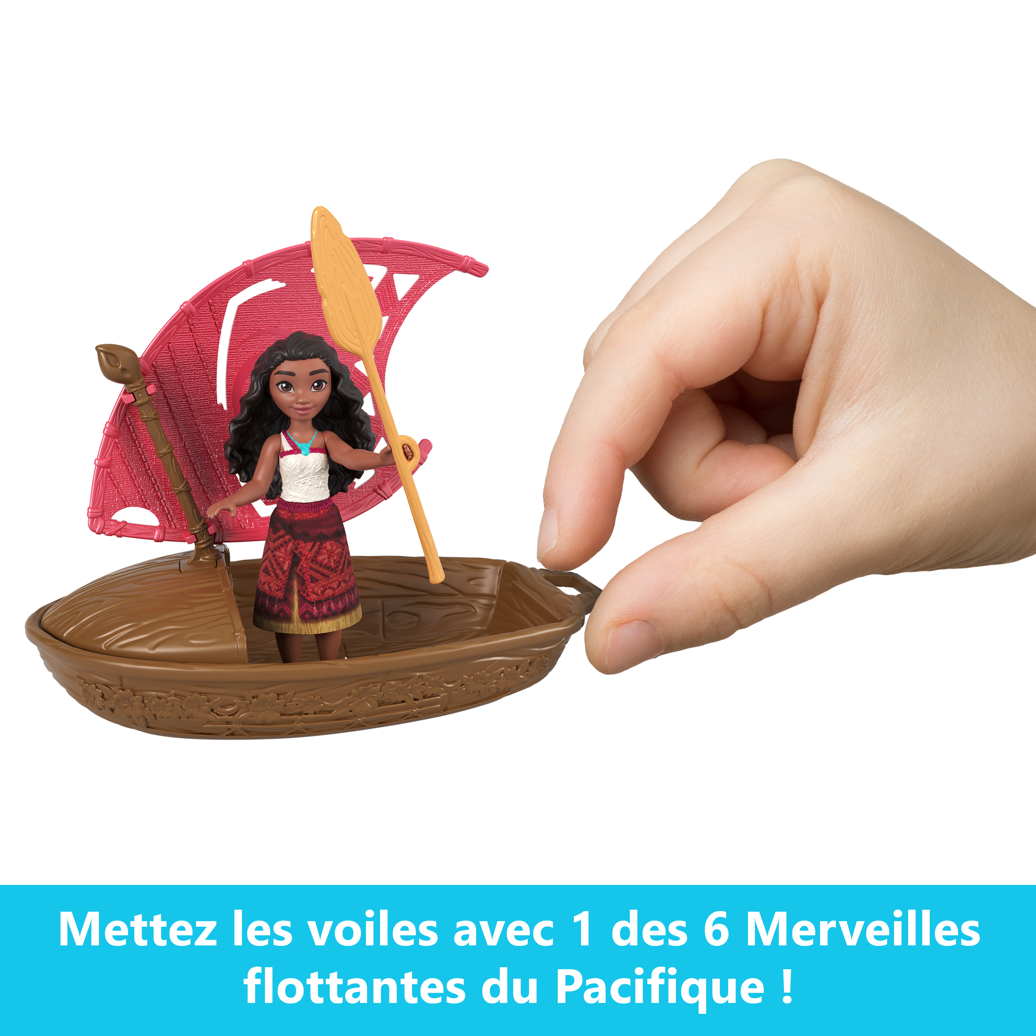 Voir la diapositive 7 : MATTEL Pirogues Vaiana 2 Surprise