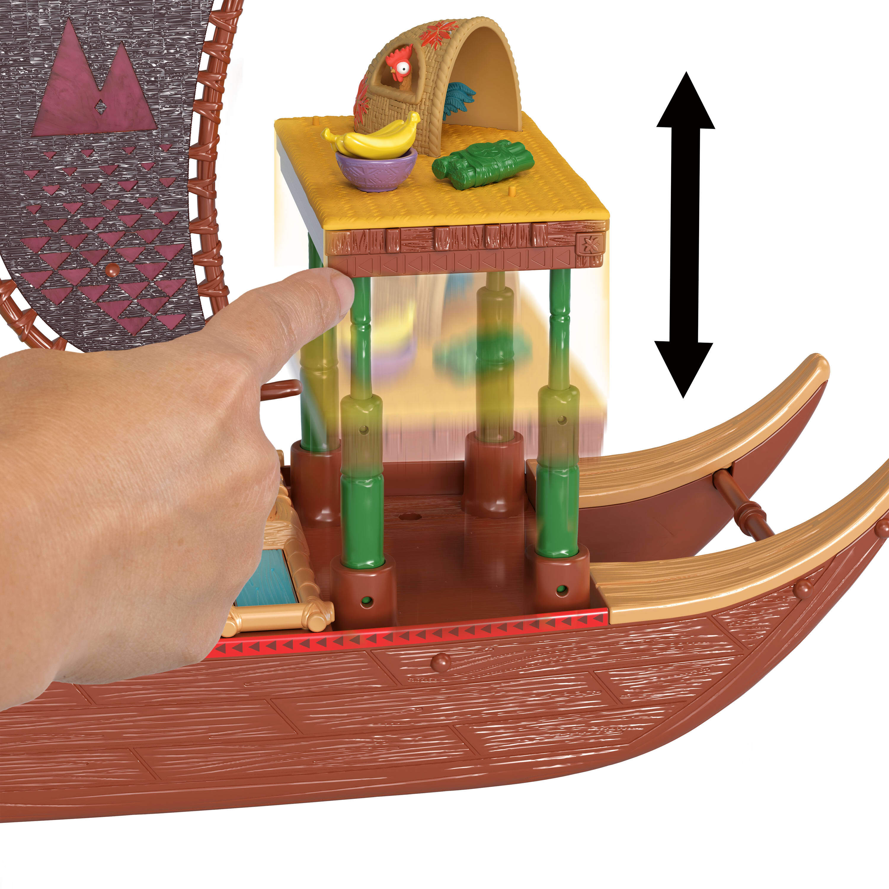 Voir la diapositive 5 : MATTEL La pirogue de Vaiana 2