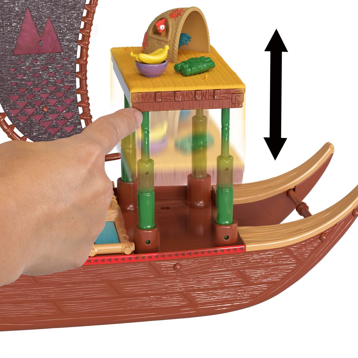 MATTEL La pirogue de Vaiana 2