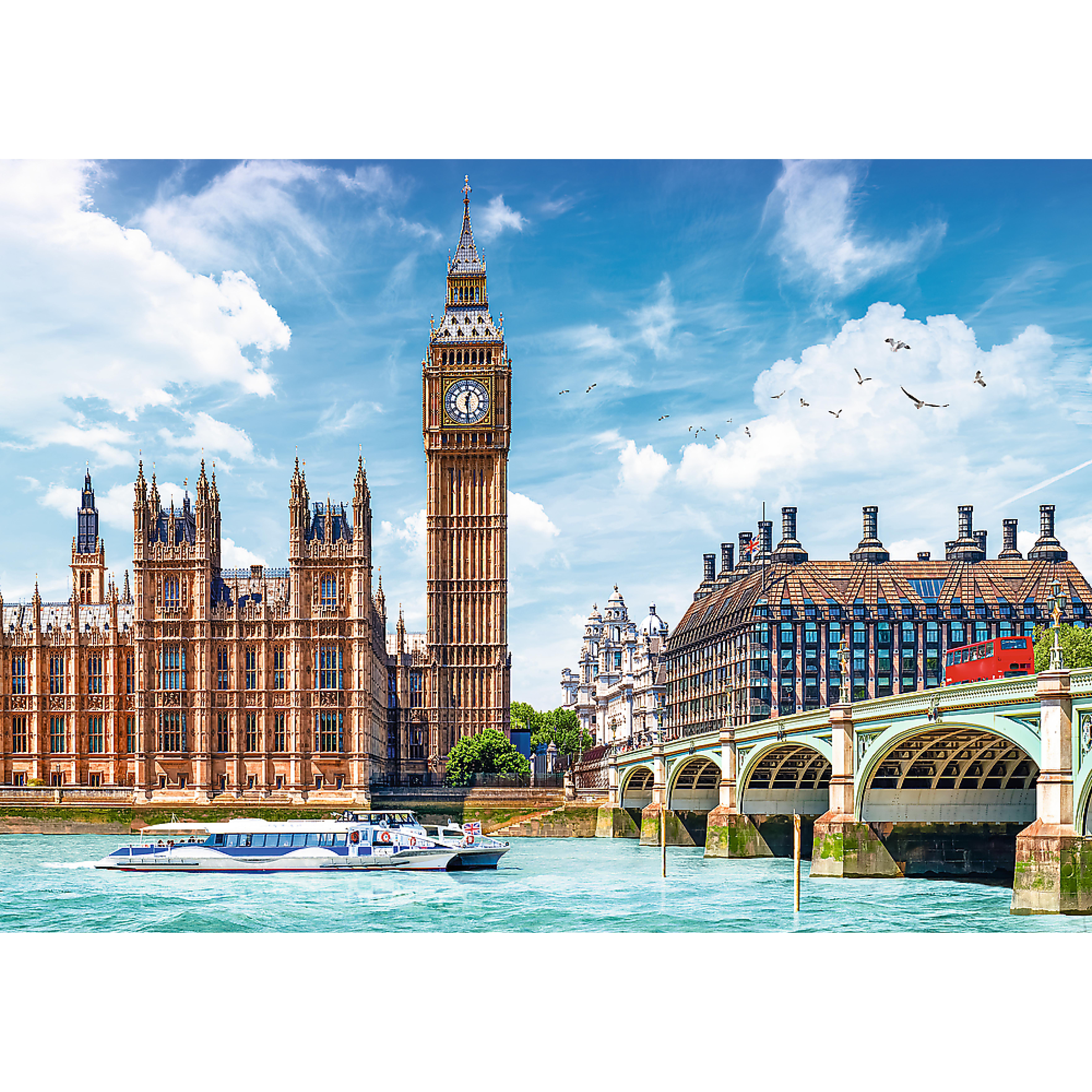 Voir la diapositive 2 : TREFL Puzzle 2000 pièces Londres