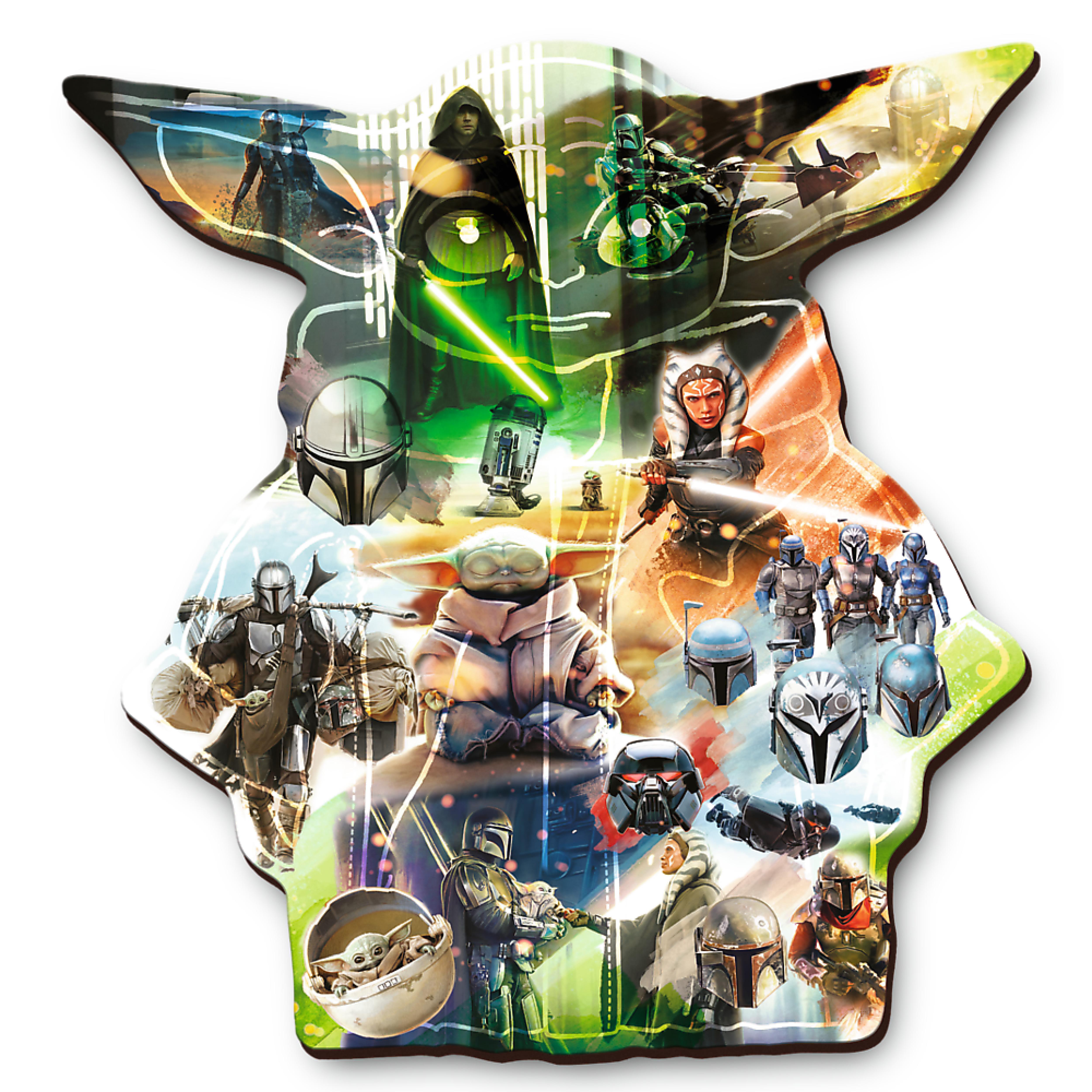 Voir la diapositive 3 : TREFL Puzzle 500+5 pièces Mystérieux Grogu Star Wars