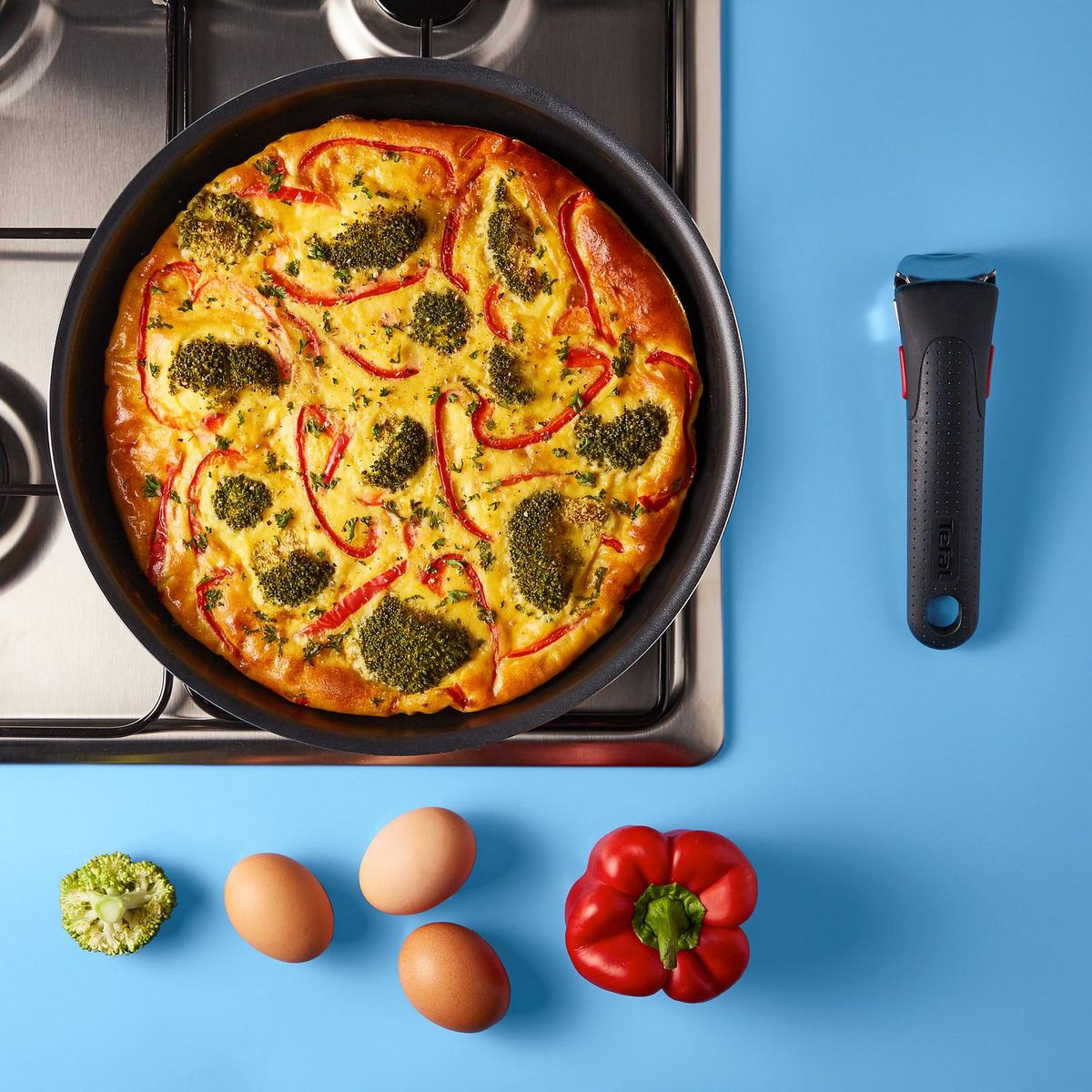 TEFAL Set batterie de casseroles TFSI Ingenio Easy Cook Clean 10 pièces