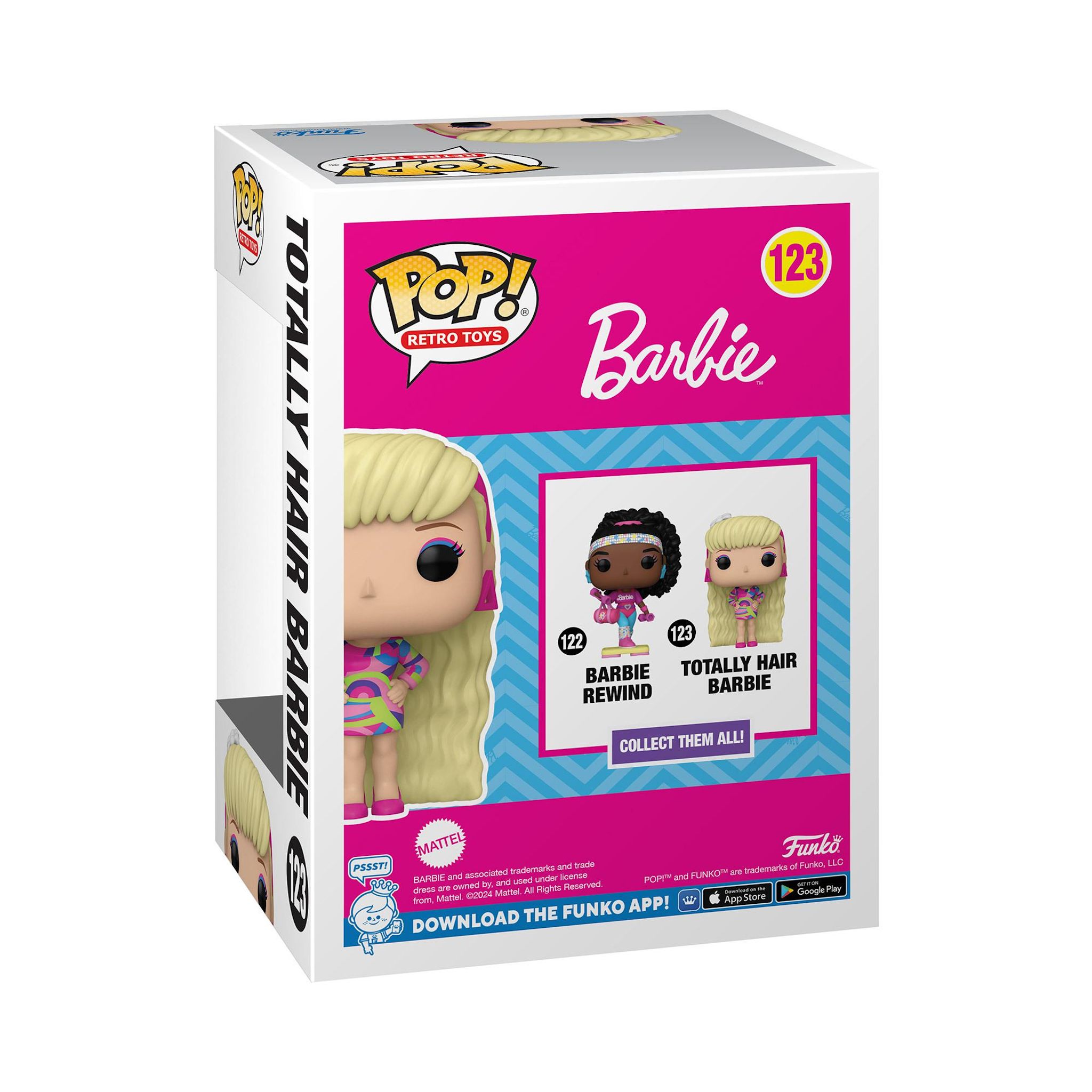 Voir la diapositive 3 : FUNKO Figurine Barbie Totally Hair
