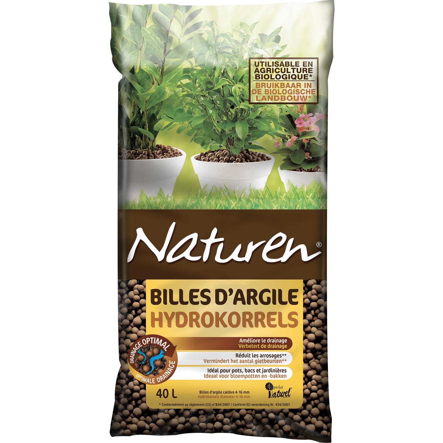 NATUREN Paillage billes d'argile 40L
