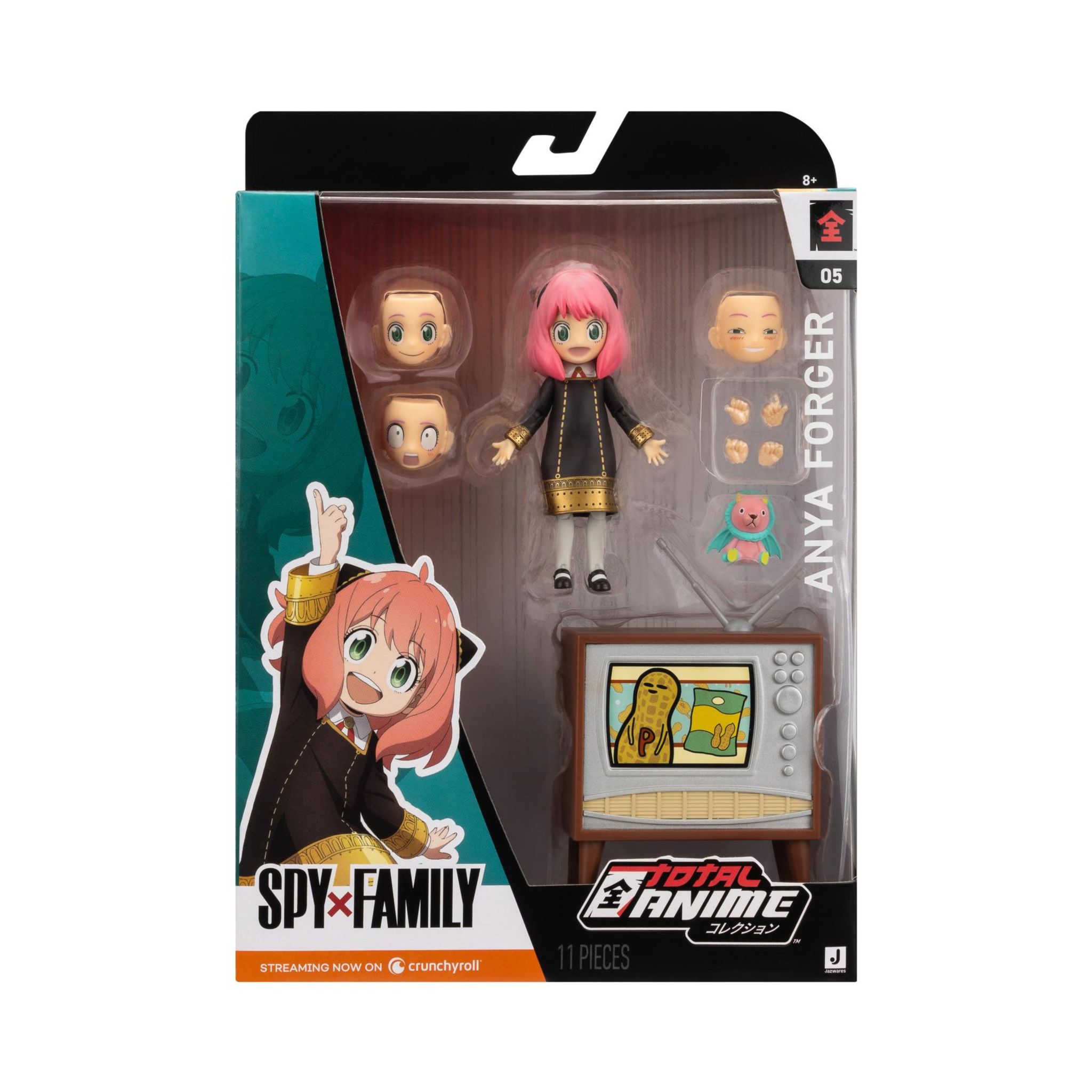 Voir la diapositive 4 : JAZWARES Figurine Spy & Family - Anya 16cm