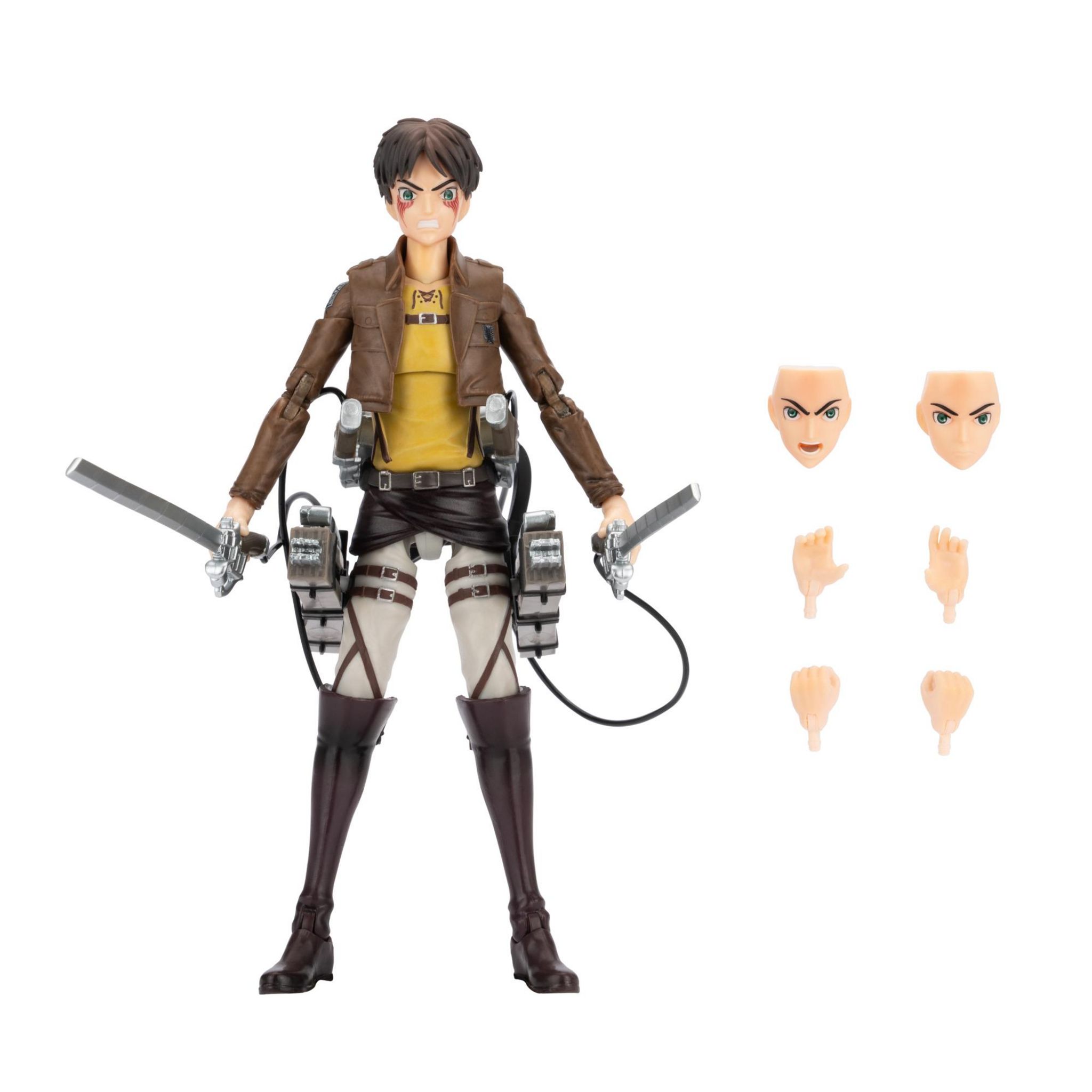 Voir la diapositive 2 : JAZWARES Figurine Attaque des Titans - Eren 16cm