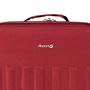 Voir la diapositive 7 : AIRPORT Valise souple polyester rouge 4 roues 45x29x18cm Rail