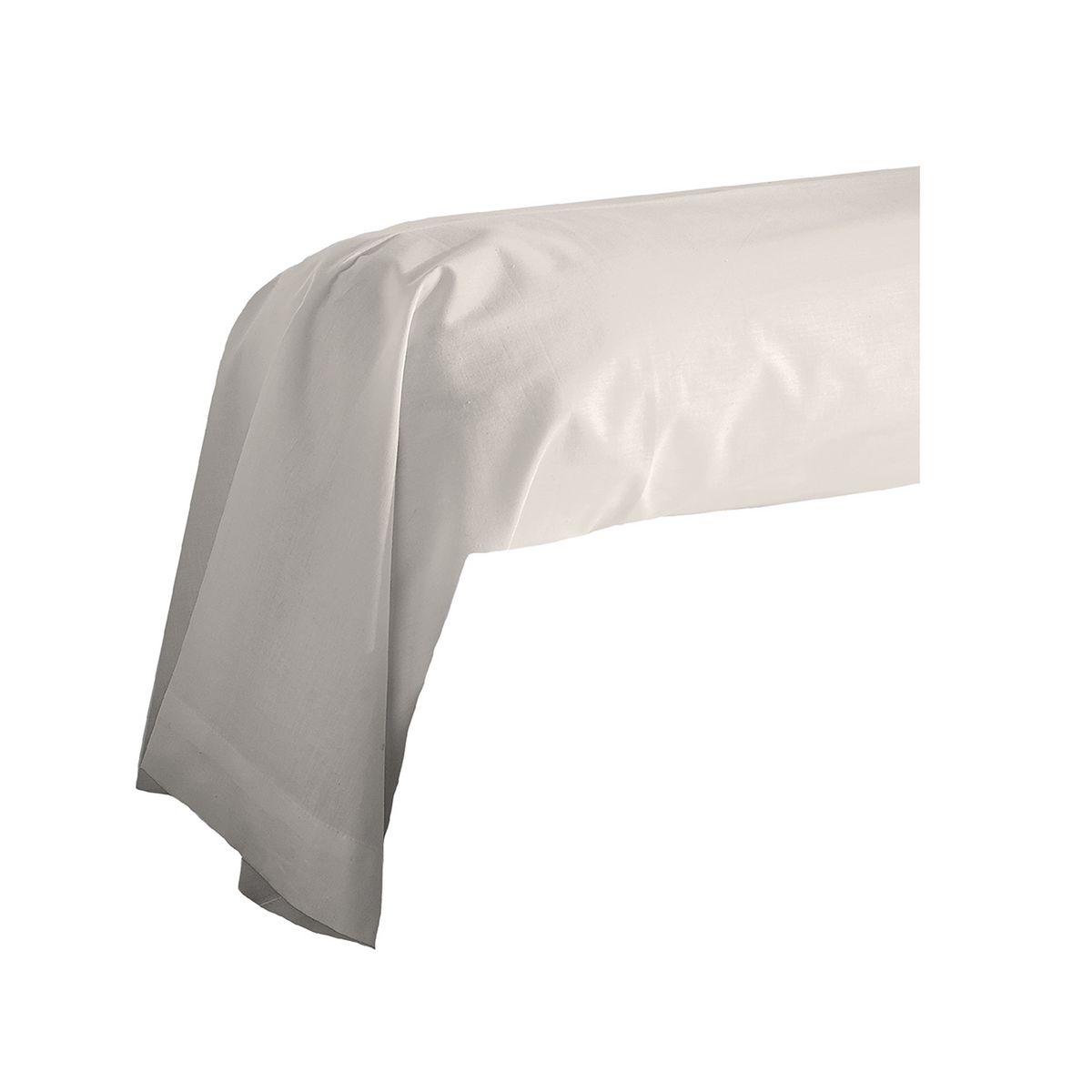 Taie de traversin en percale de coton 65 fils