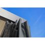 Voir la diapositive 5 : GARDENSTAR Ensemble de rideaux + moustiquaires pour pergola bioclimatique GAZEBO - Noir