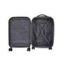 Voir la diapositive 3 : AIRPORT Valise rigide ABS noir 8 roues 51x35x9cm Pliable