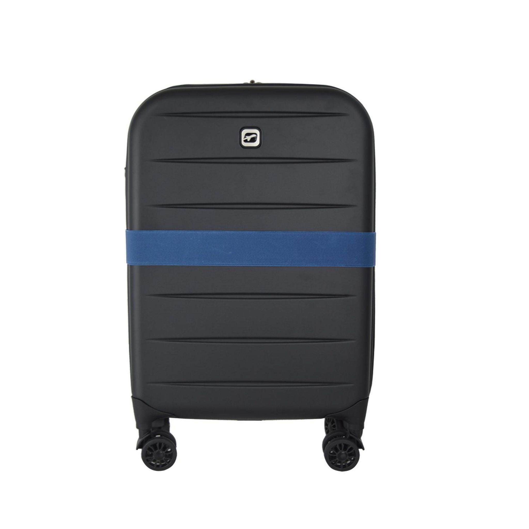 Voir la diapositive 7 : AIRPORT Valise rigide ABS noir 8 roues 51x35x9cm Pliable