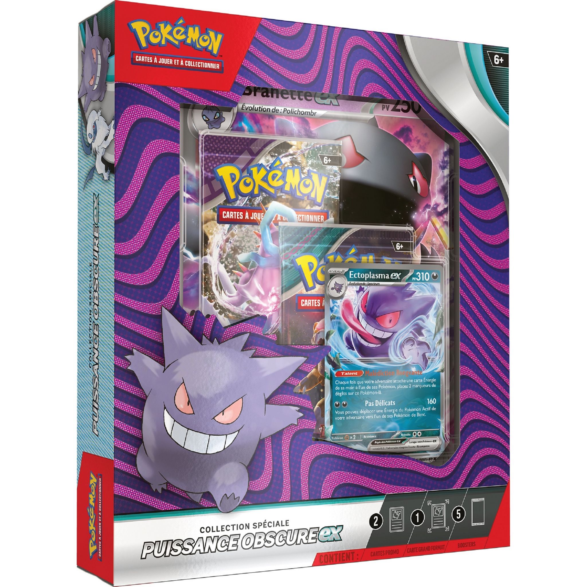 Voir la diapositive 3 : POKEMON Coffret de Noel Puissance Obscure EX