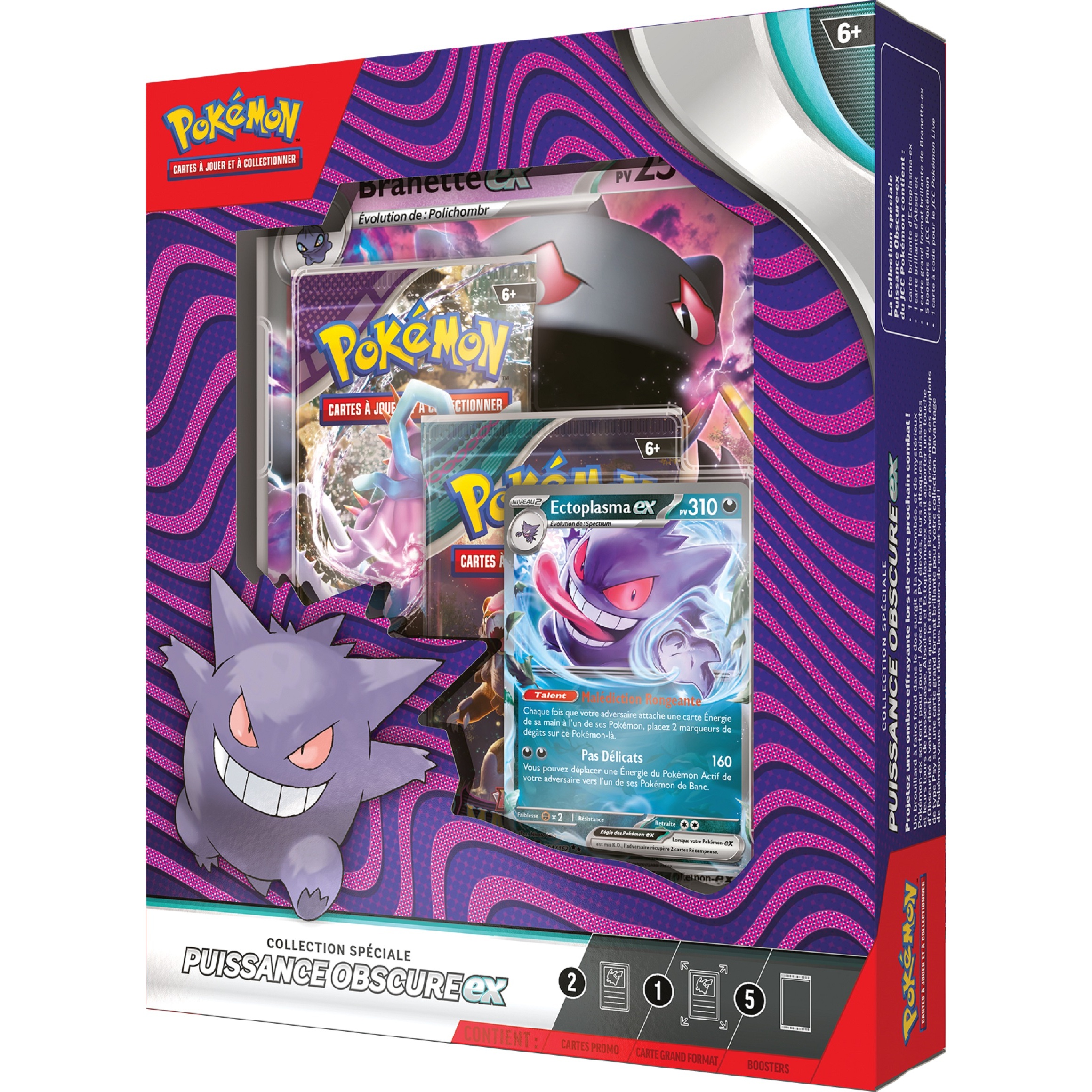 Voir la diapositive 4 : POKEMON Coffret de Noel Puissance Obscure EX