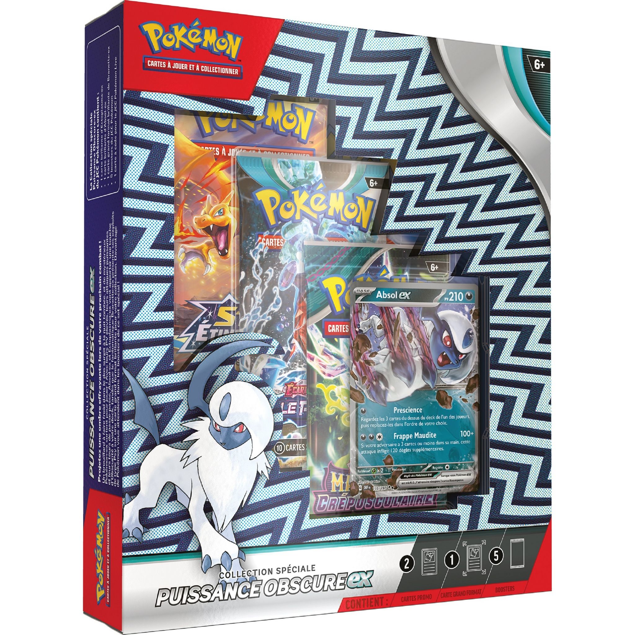 Voir la diapositive 5 : POKEMON Coffret de Noel Puissance Obscure EX