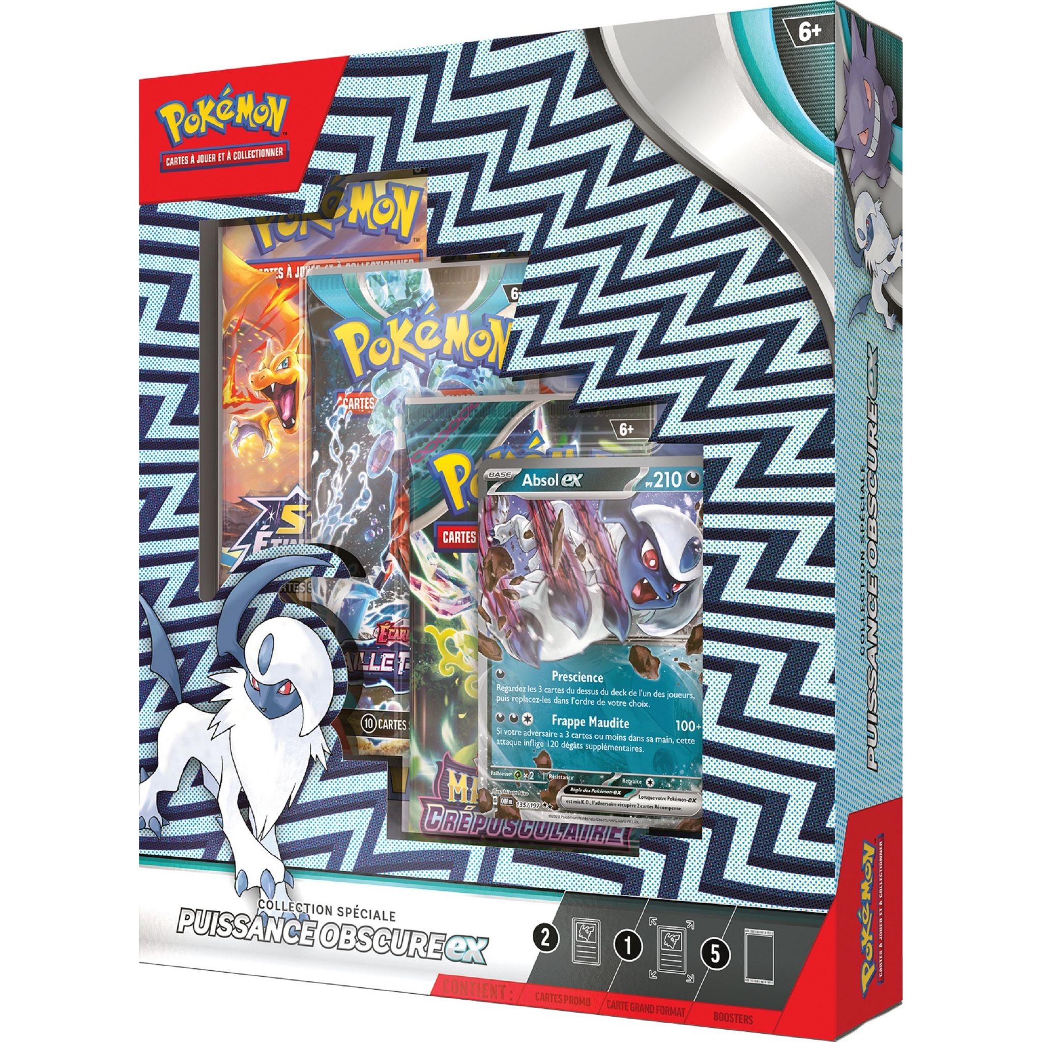 Voir la diapositive 6 : POKEMON Coffret de Noel Puissance Obscure EX