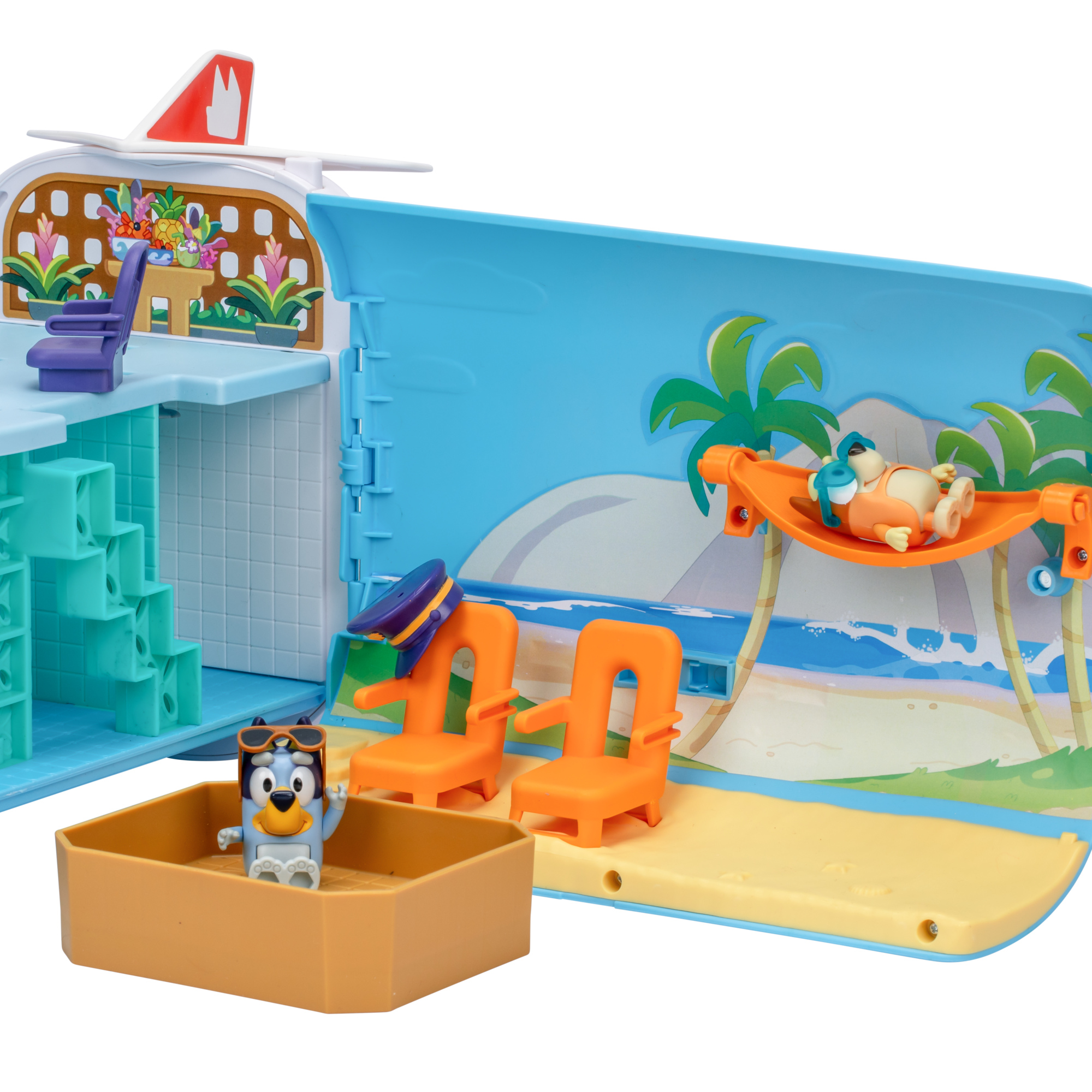 Voir la diapositive 4 : MOOSE Véhicule Avion de Bluey