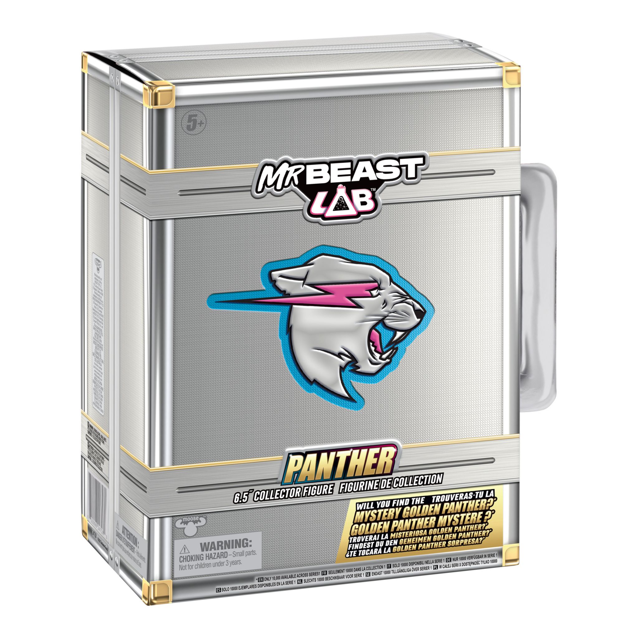 Voir la diapositive 2 : MOOSE Malette figurine Mr Beast Lab - Panthère