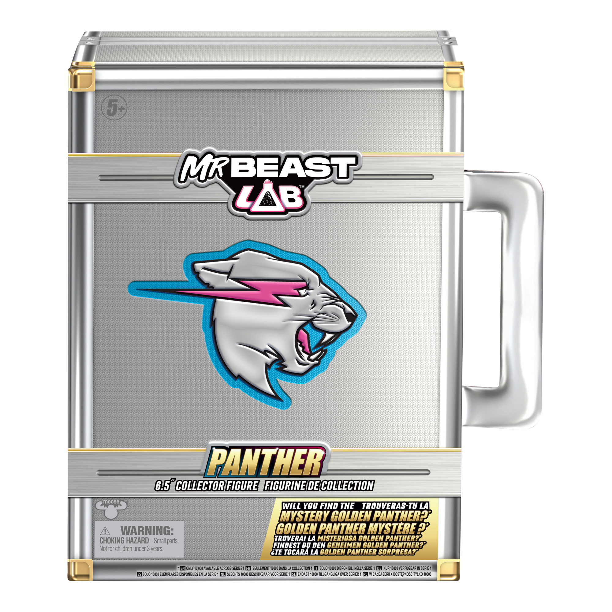 Voir la diapositive 3 : MOOSE Malette figurine Mr Beast Lab - Panthère