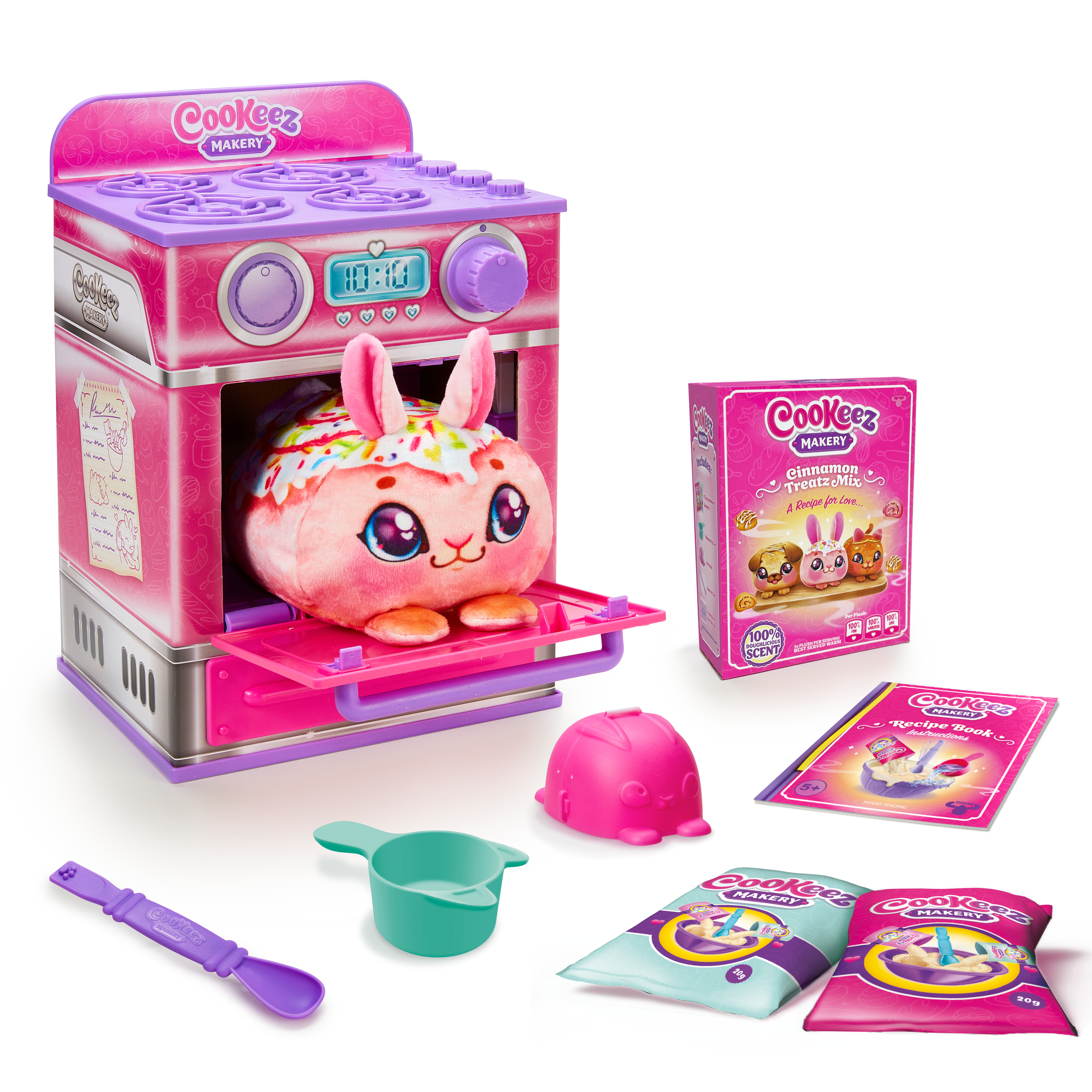 Voir la diapositive 2 : MOOSE Fabrique à peluche Cookeez Makery rose
