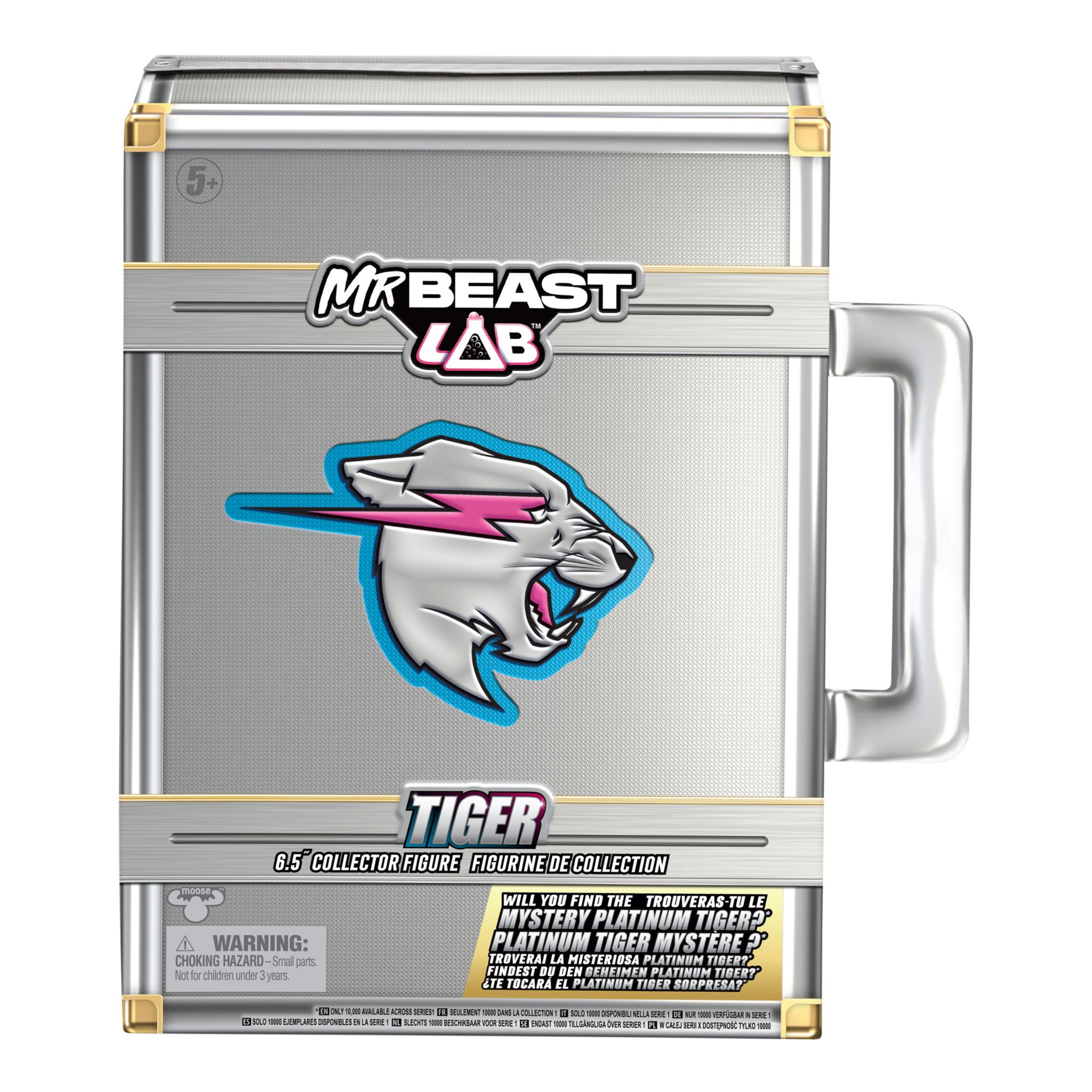 Voir la diapositive 3 : MOOSE Malette figurine Mr Beast Lab - Tigre