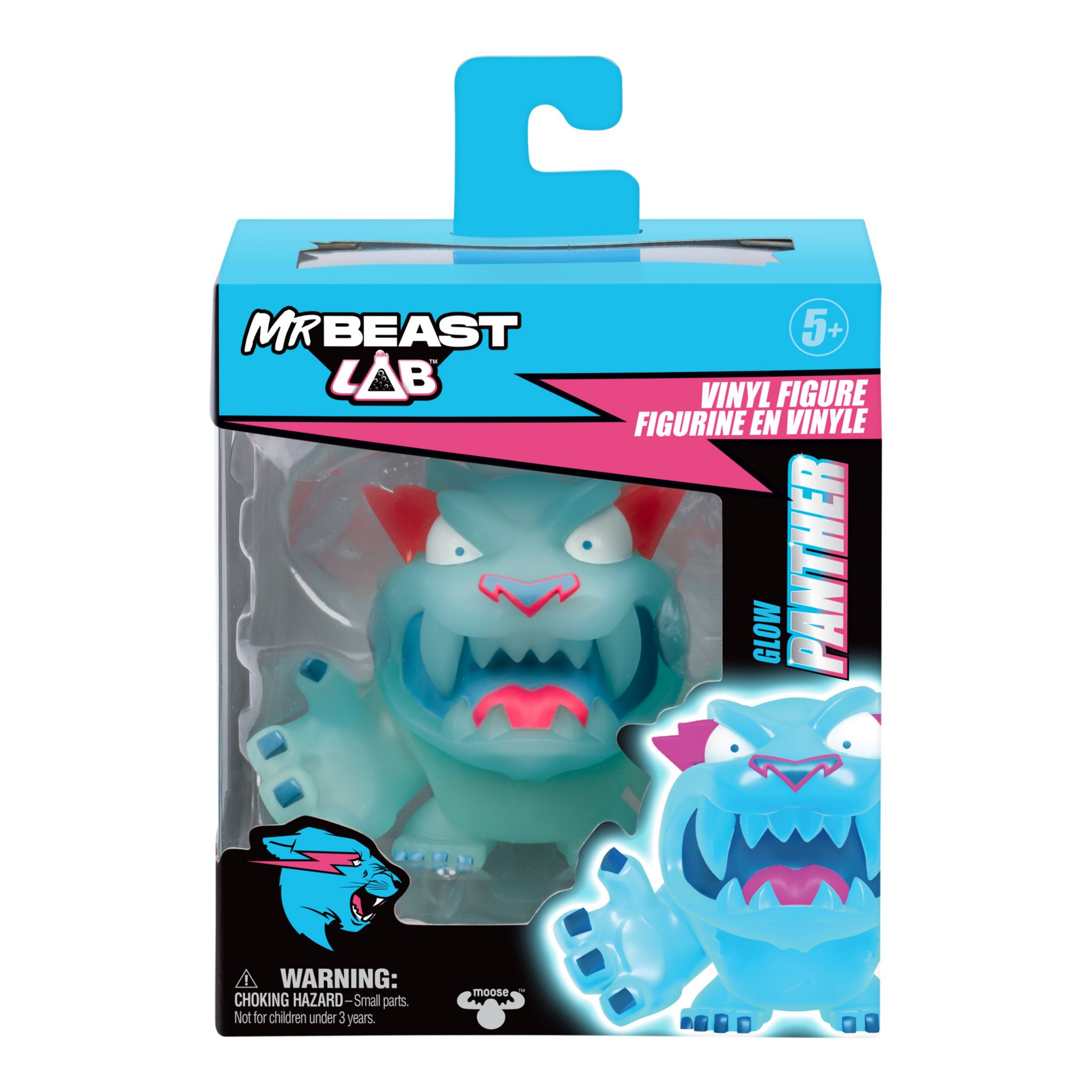 Voir la diapositive 2 : MOOSE Figurine Mr Beast Lab - Panthère classique