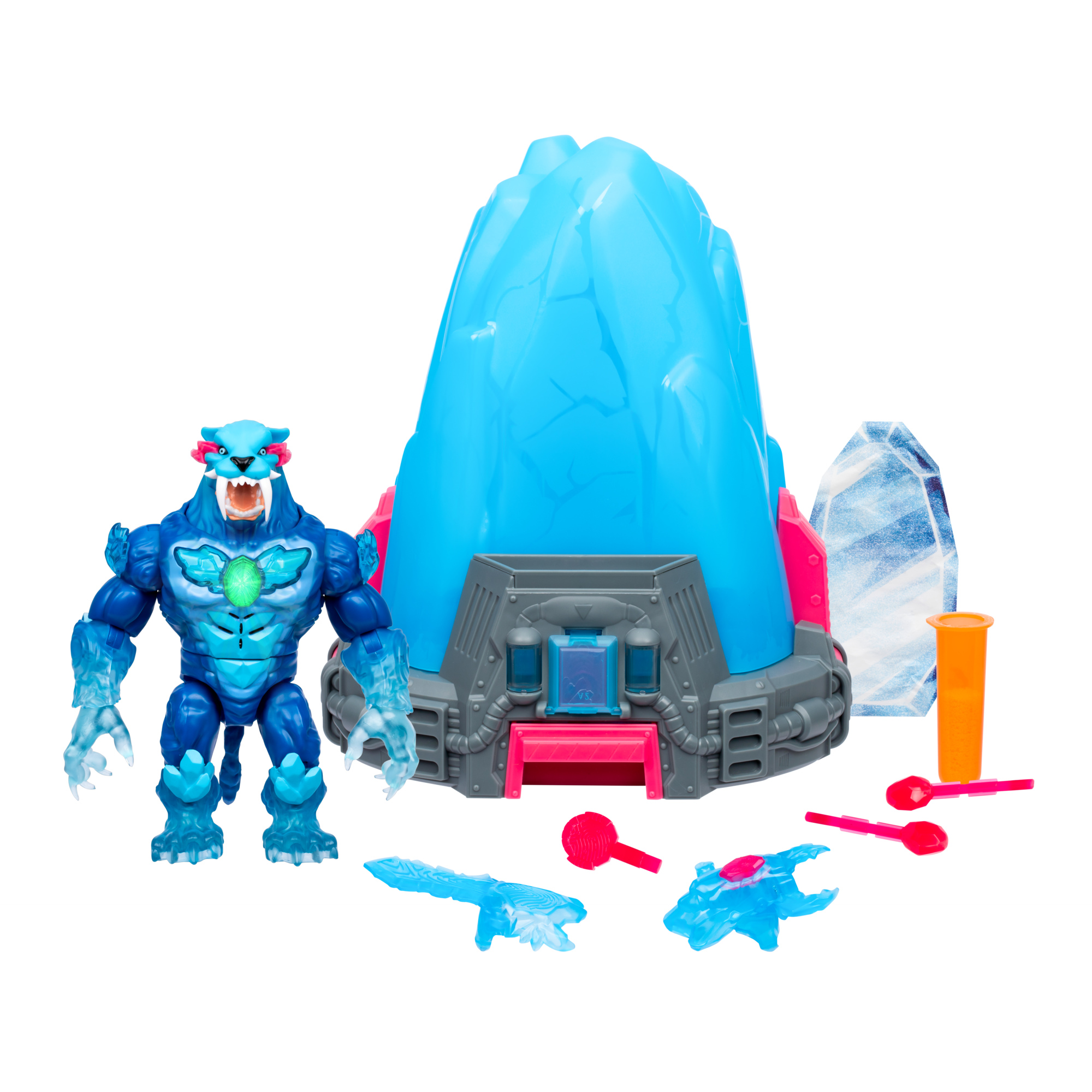 Voir la diapositive 4 : MOOSE Malette figurine Mr Beast Lab - Tigre Cryo