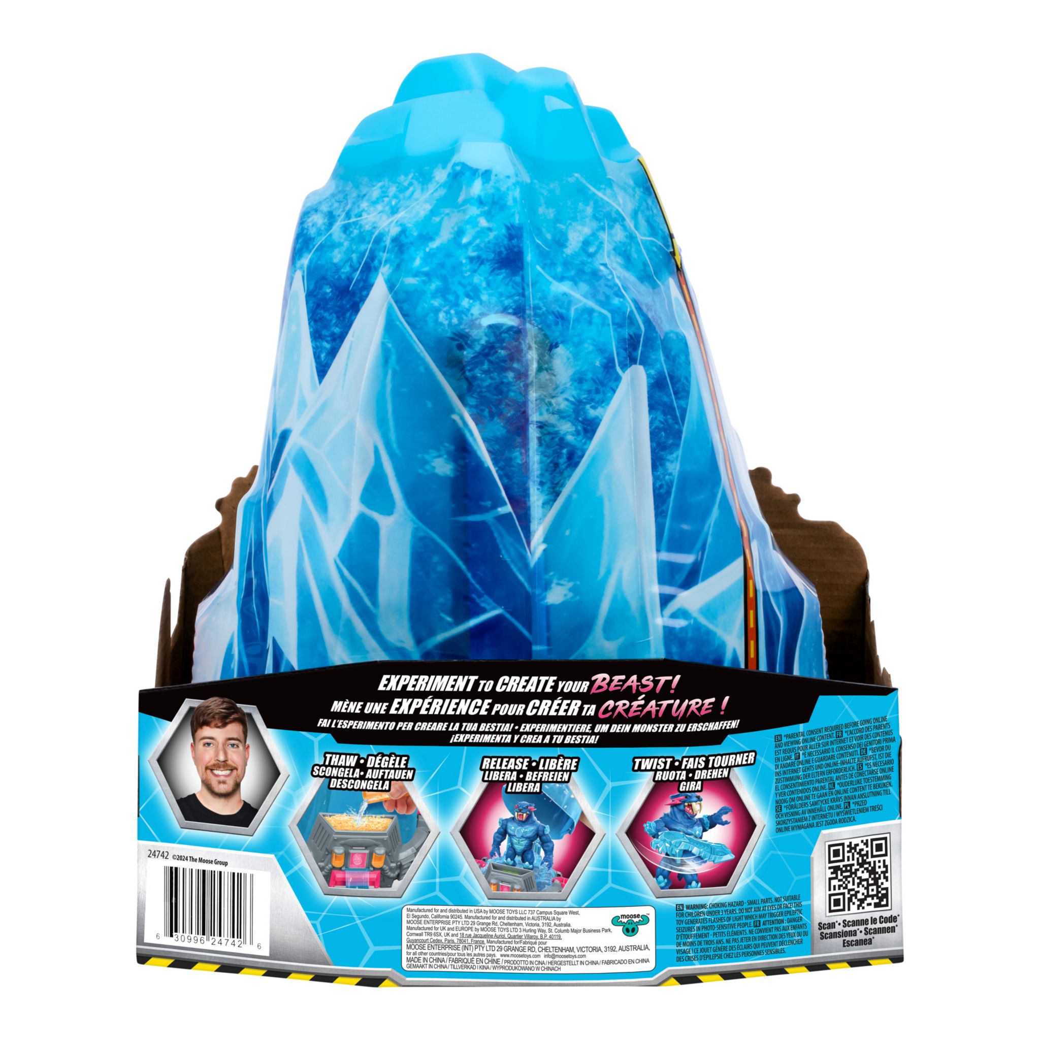 Voir la diapositive 8 : MOOSE Malette figurine Mr Beast Lab - Tigre Cryo