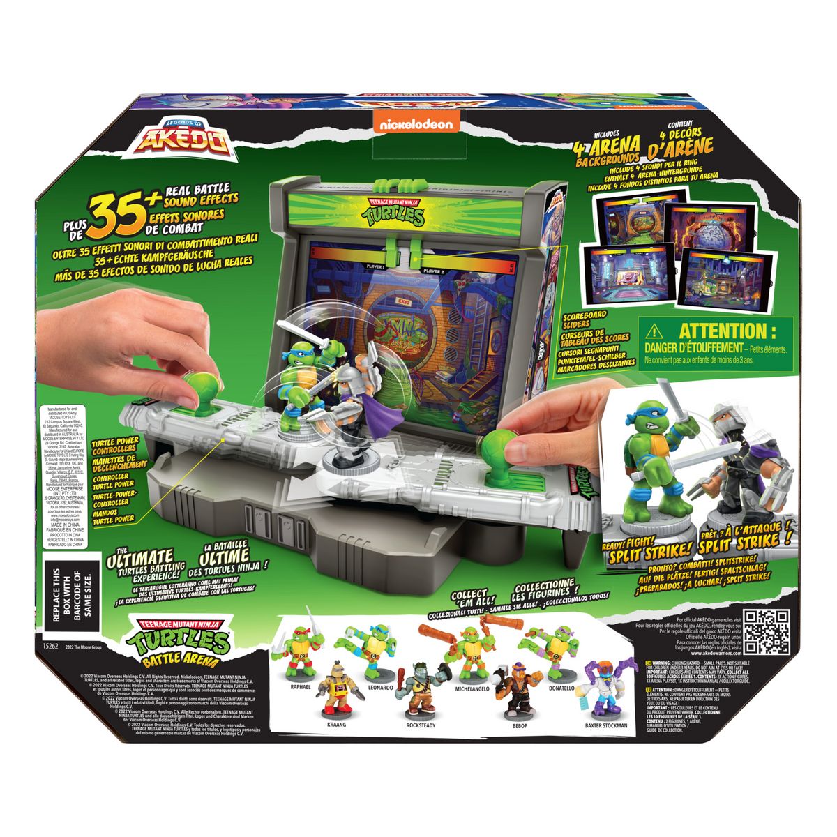 MOOSE Arène Tortues Ninja Akedo