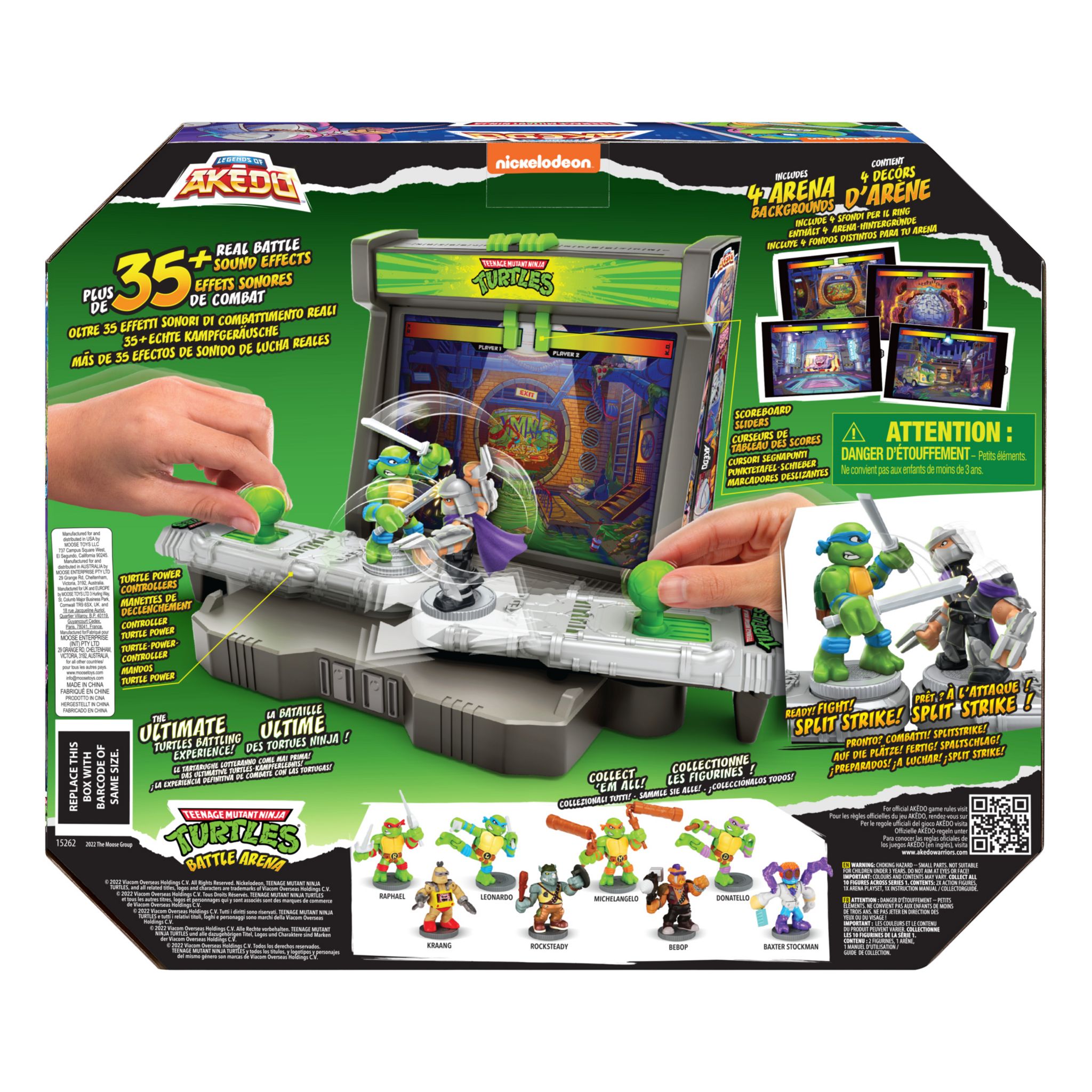 Voir la diapositive 2 : MOOSE Arène Tortues Ninja Akedo