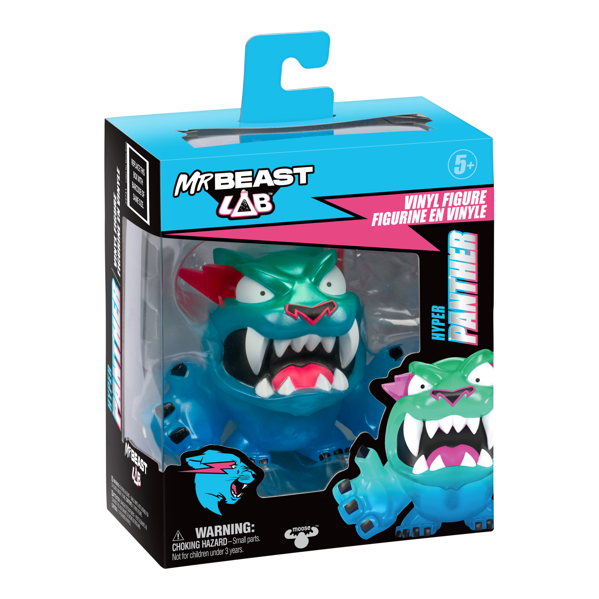 Voir la diapositive 3 : MOOSE Figurine Mr Beast Lab - Panthère Camo