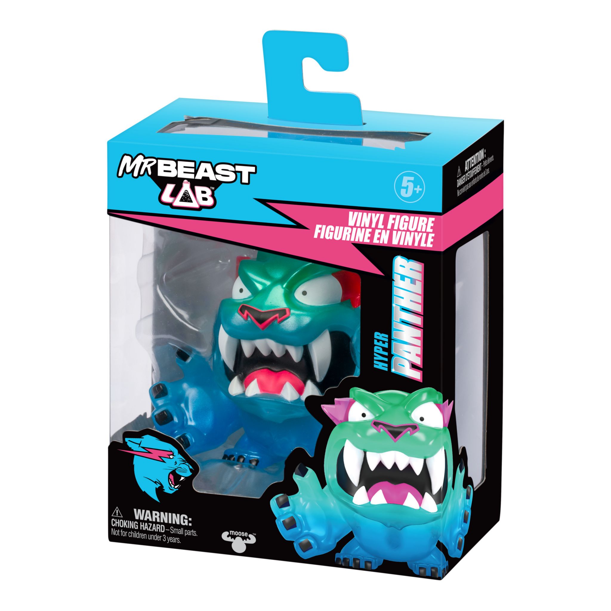 Voir la diapositive 4 : MOOSE Figurine Mr Beast Lab - Panthère Camo