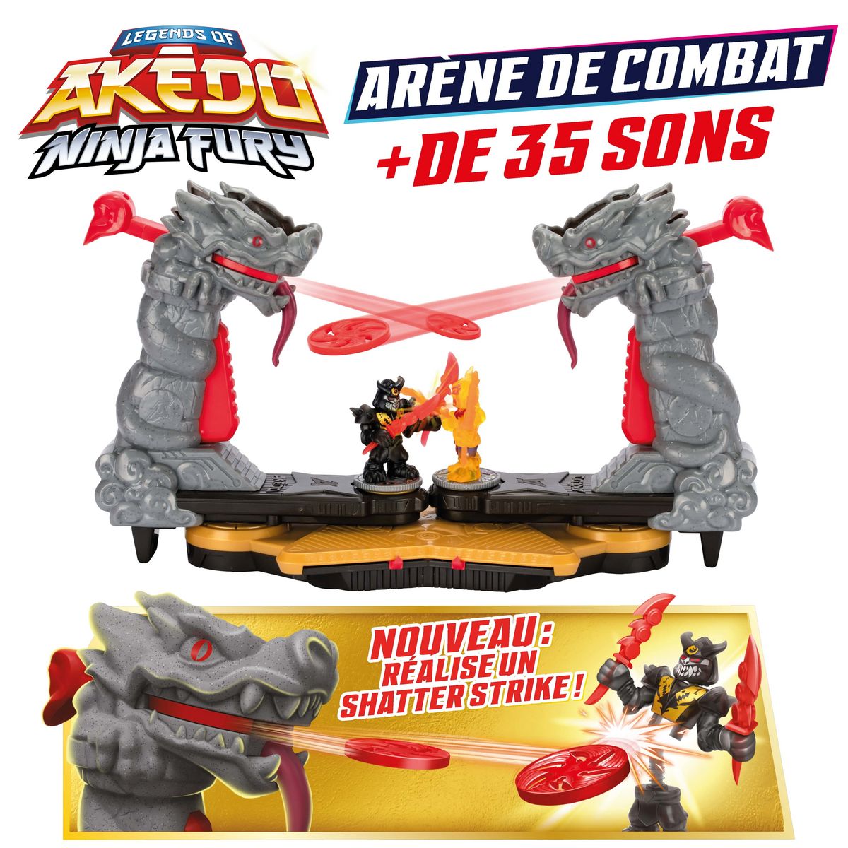 MOOSE Arène Ninja Fury Akedo