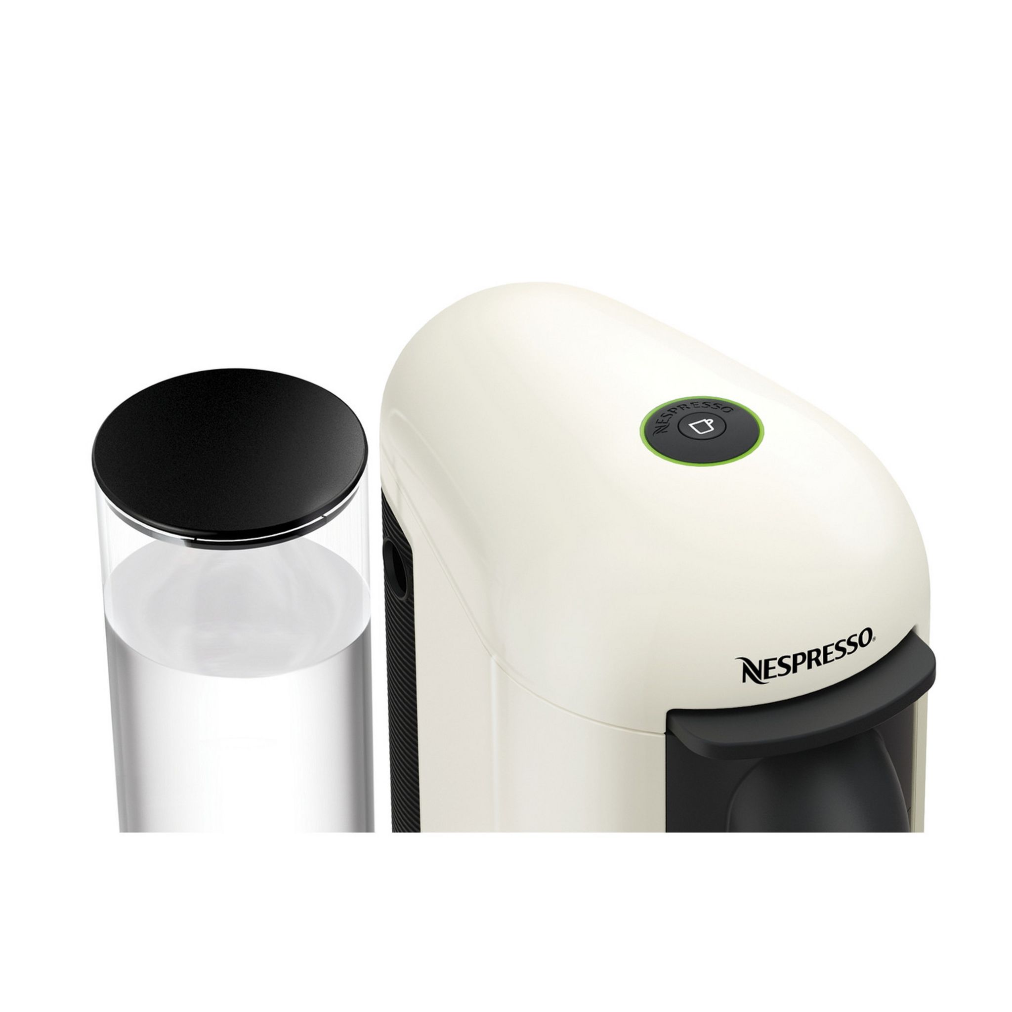 Voir la diapositive 5 : KRUPS Machine à café à capsules Nespresso VERTUO + YY3916FD - Blanc ivoire