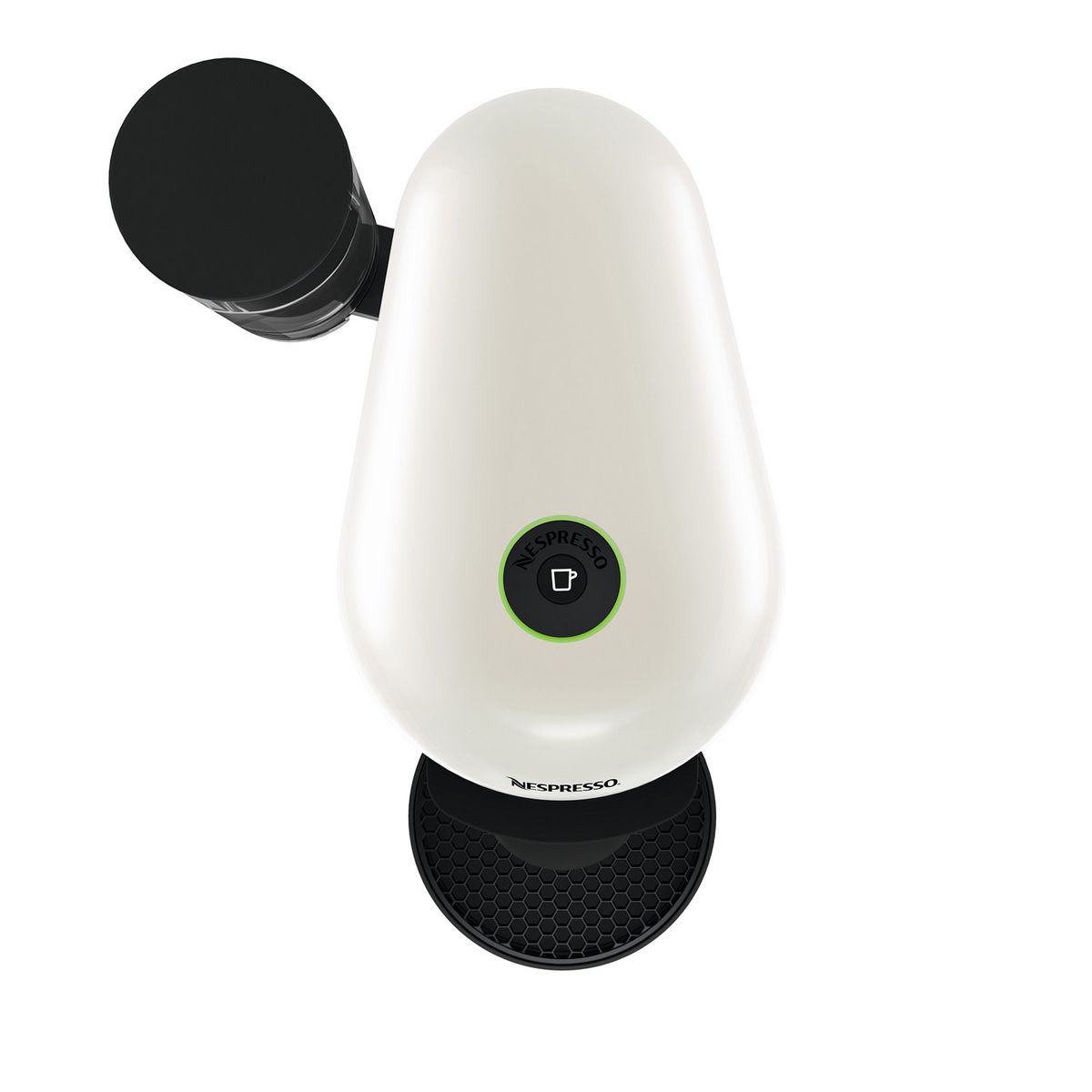 KRUPS Machine à café à capsules Nespresso VERTUO + YY3916FD - Blanc ivoire