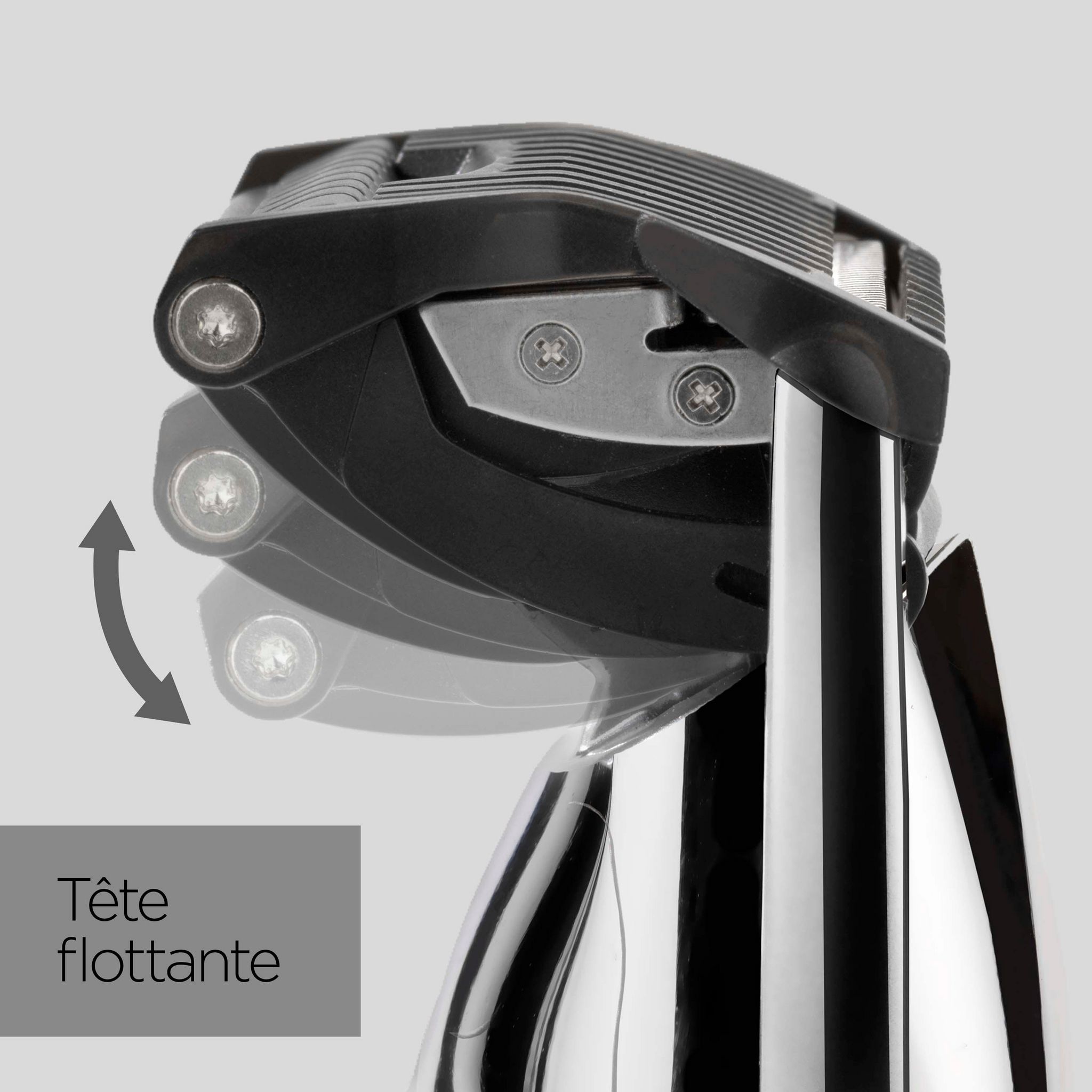 Voir la diapositive 3 : BABYLISS Tondeuse barbe S996E - Gris