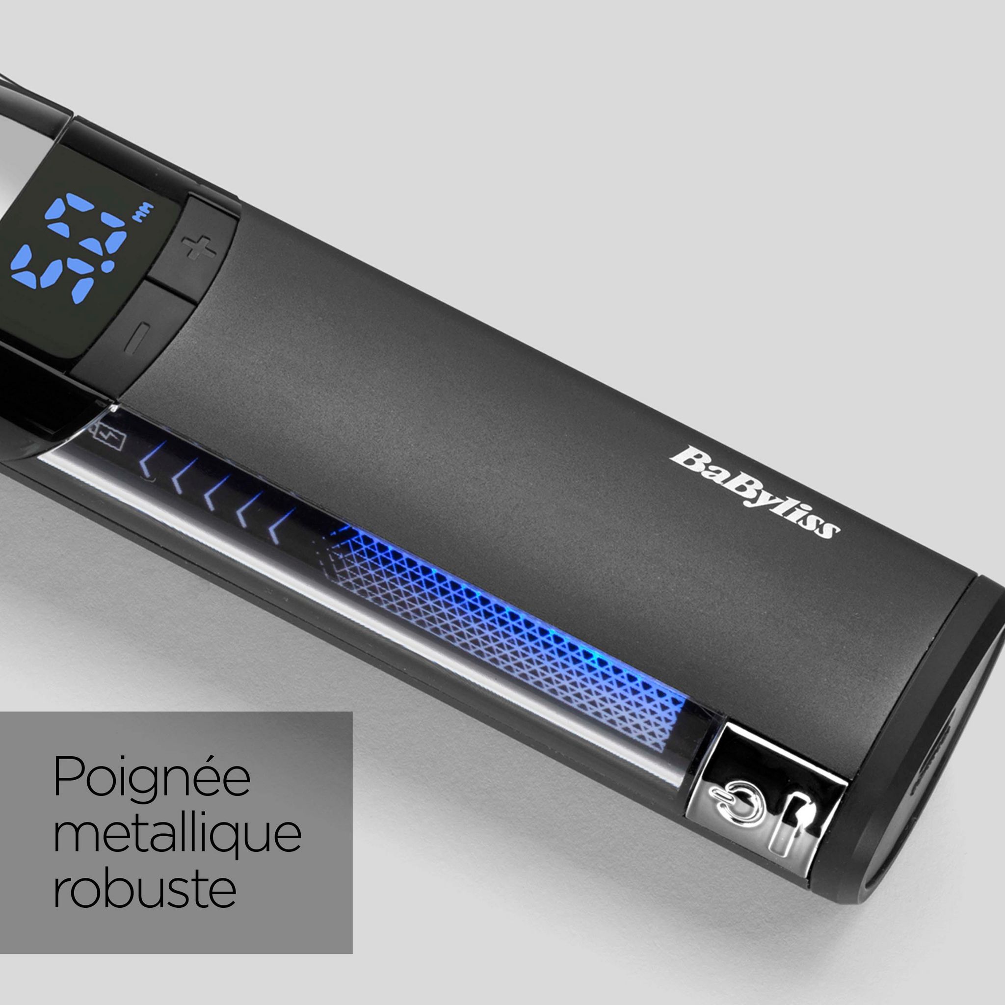 Voir la diapositive 7 : BABYLISS Tondeuse barbe S996E - Gris